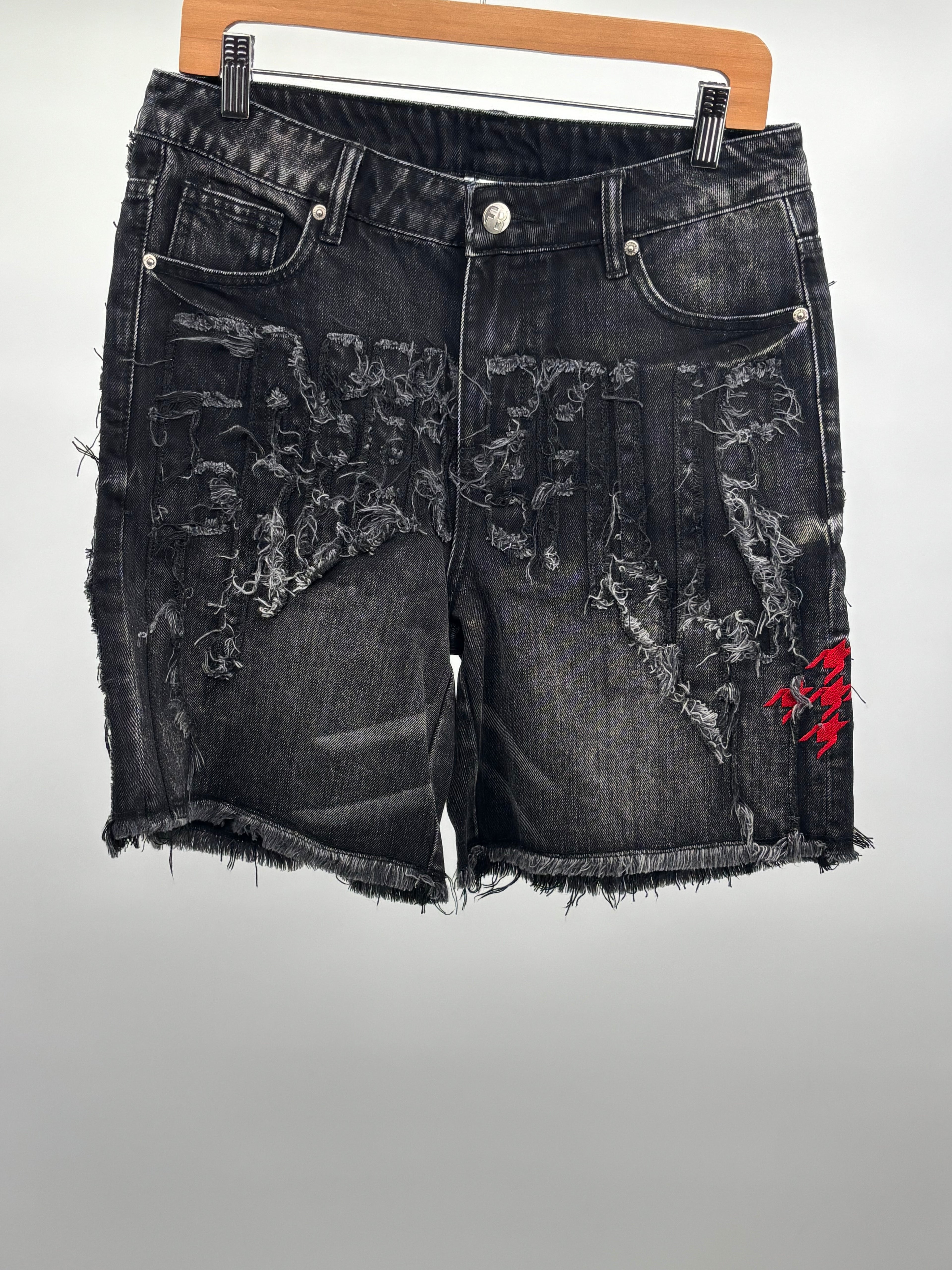 FR Core Denim Jorts Blk