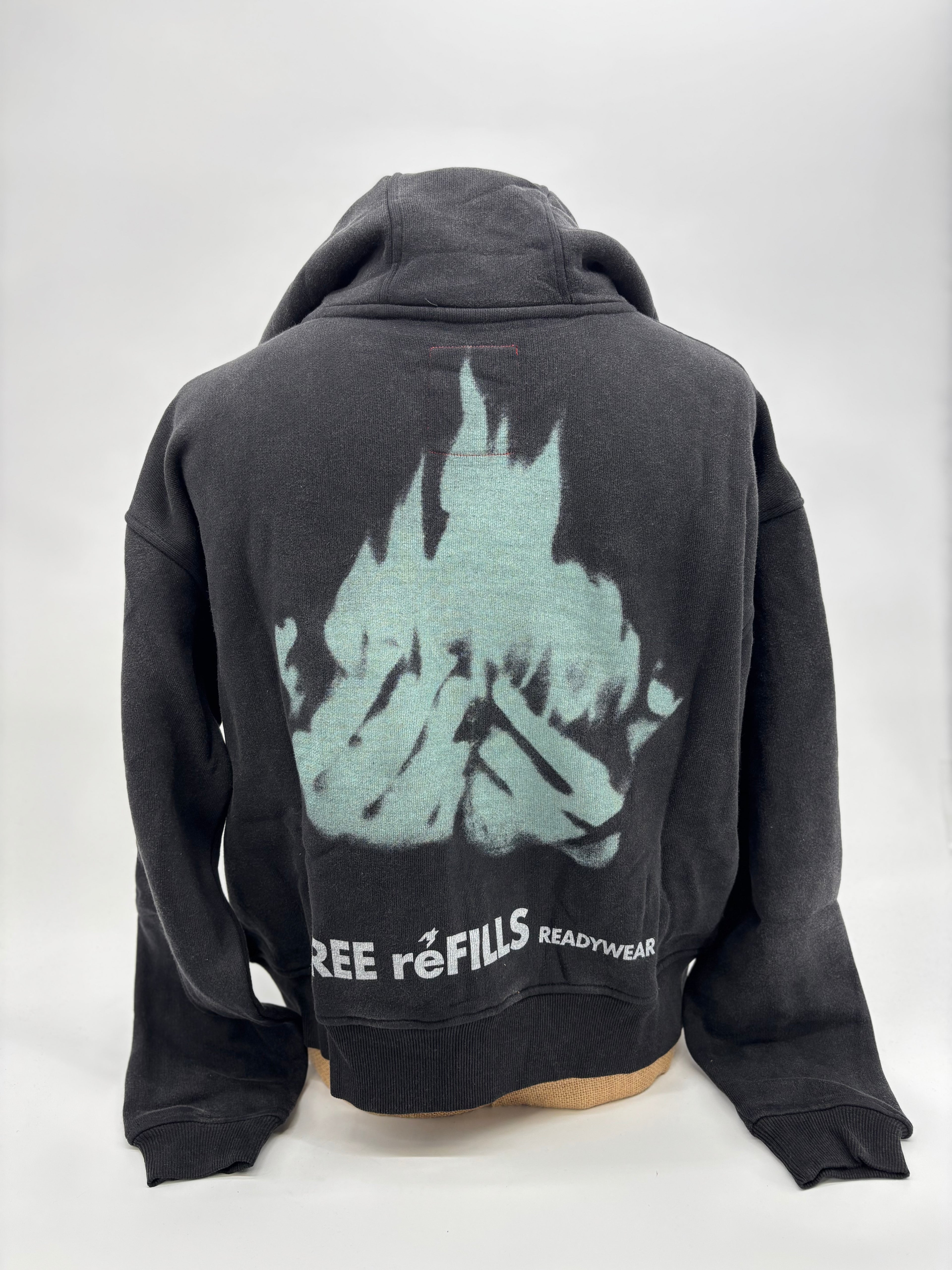 FR Angels Hoodie Vntg Blk