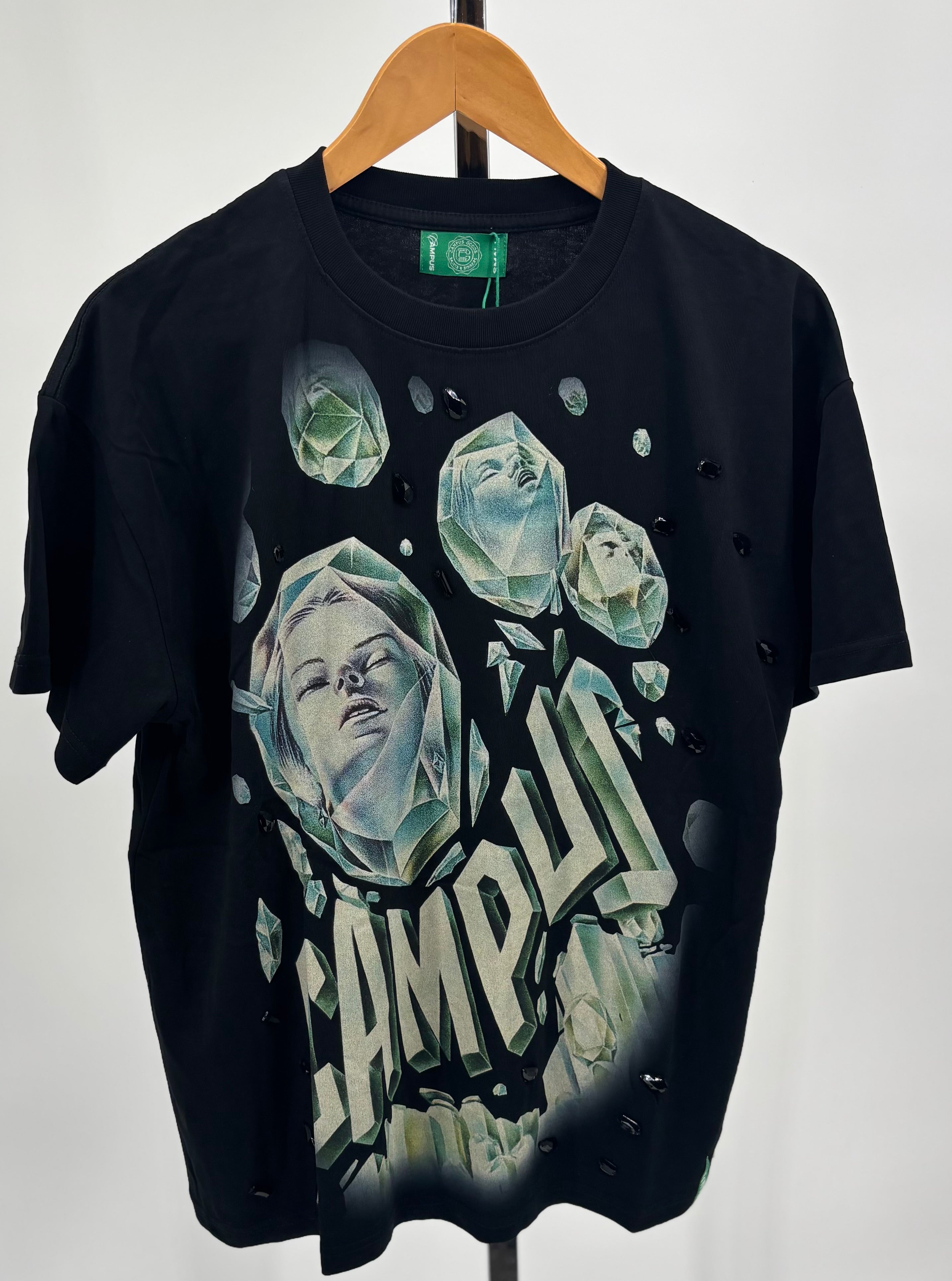 Campus Crystal Mind Tee Blk