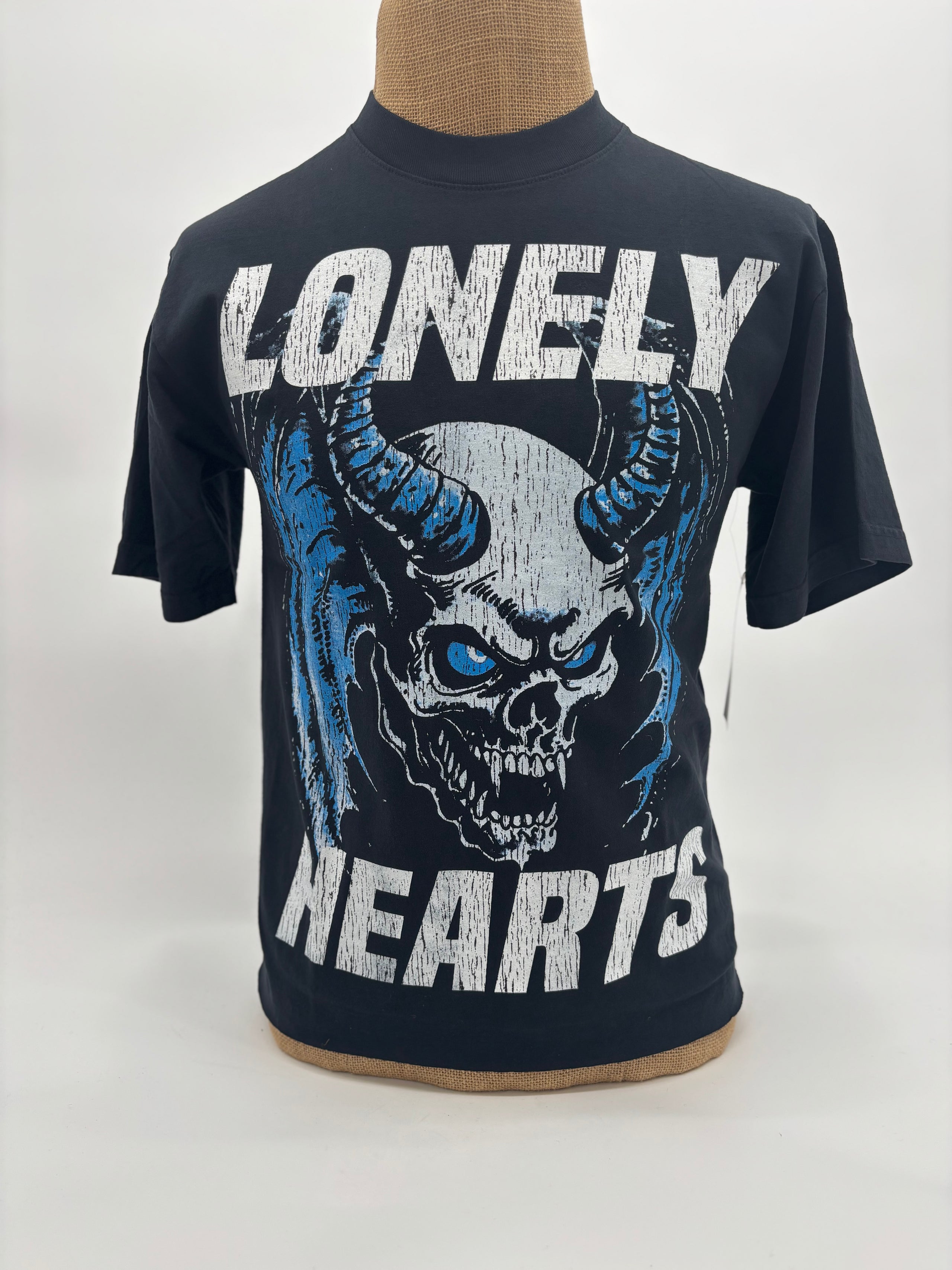 LHC Faded Crop Tee Blk