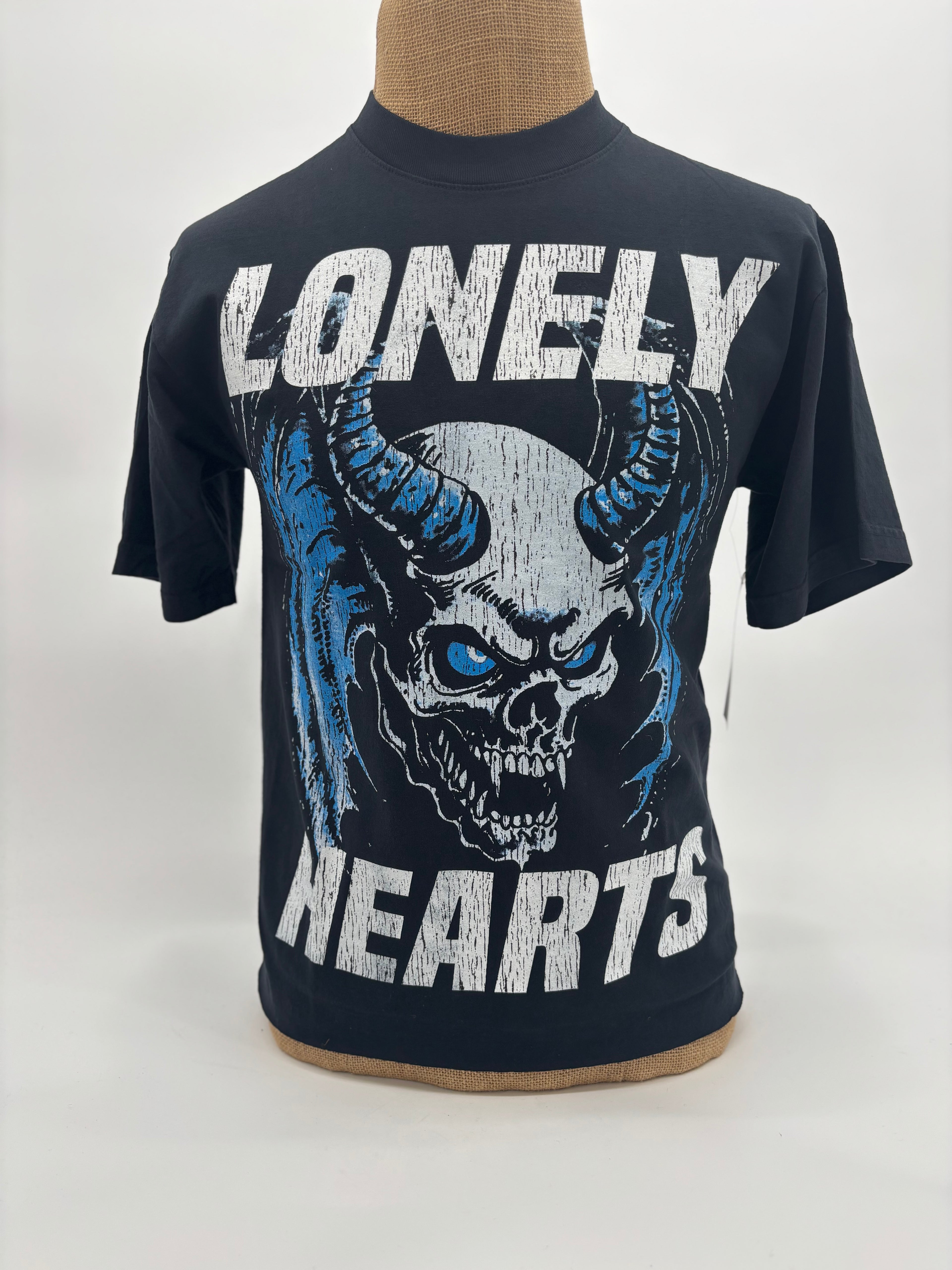 LHC Faded Crop Tee Blk