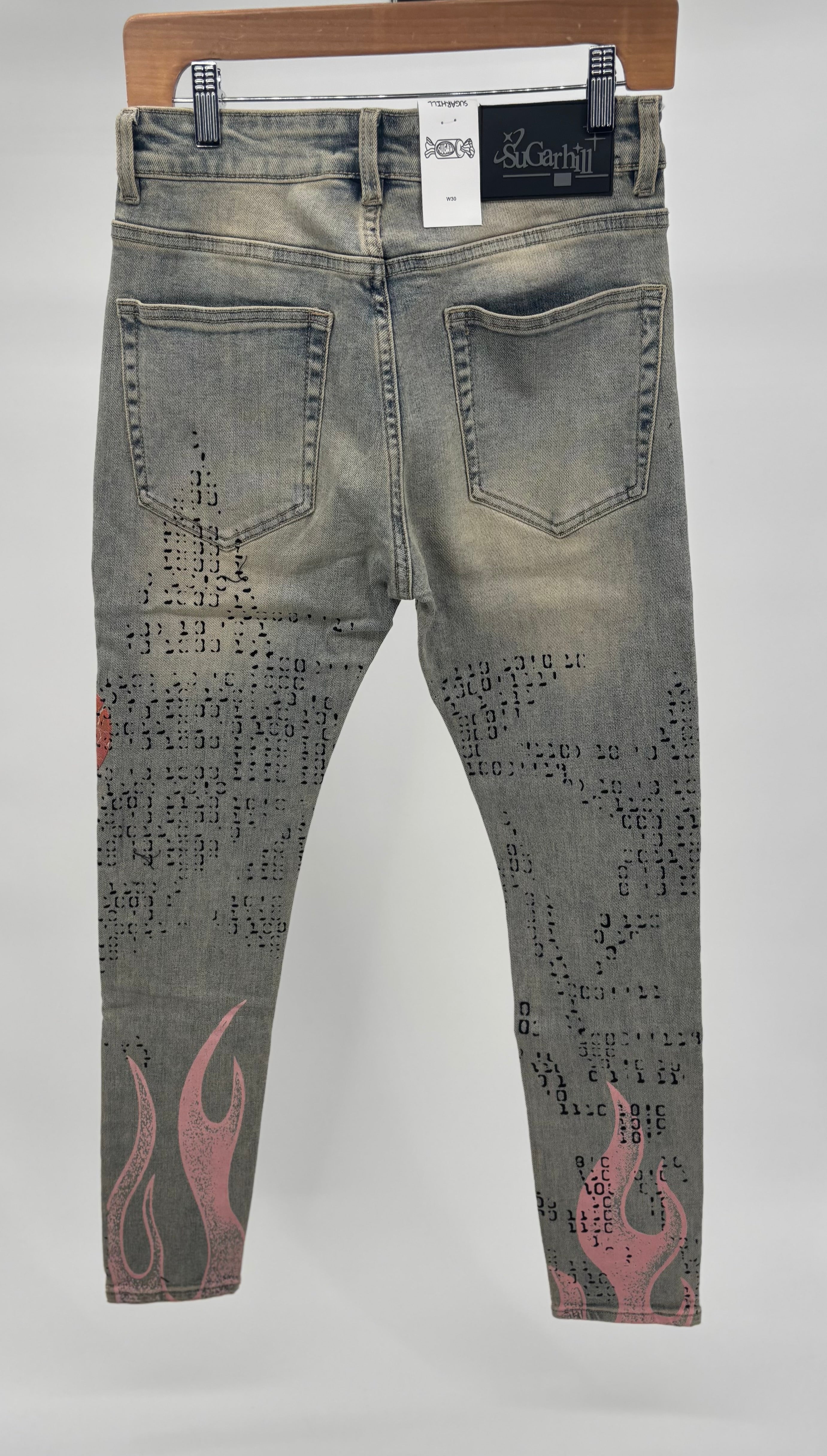 S.H. Disco Skinny Jeans Blue Wheat