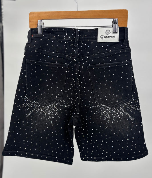 Campus Kingdom Jorts Blk