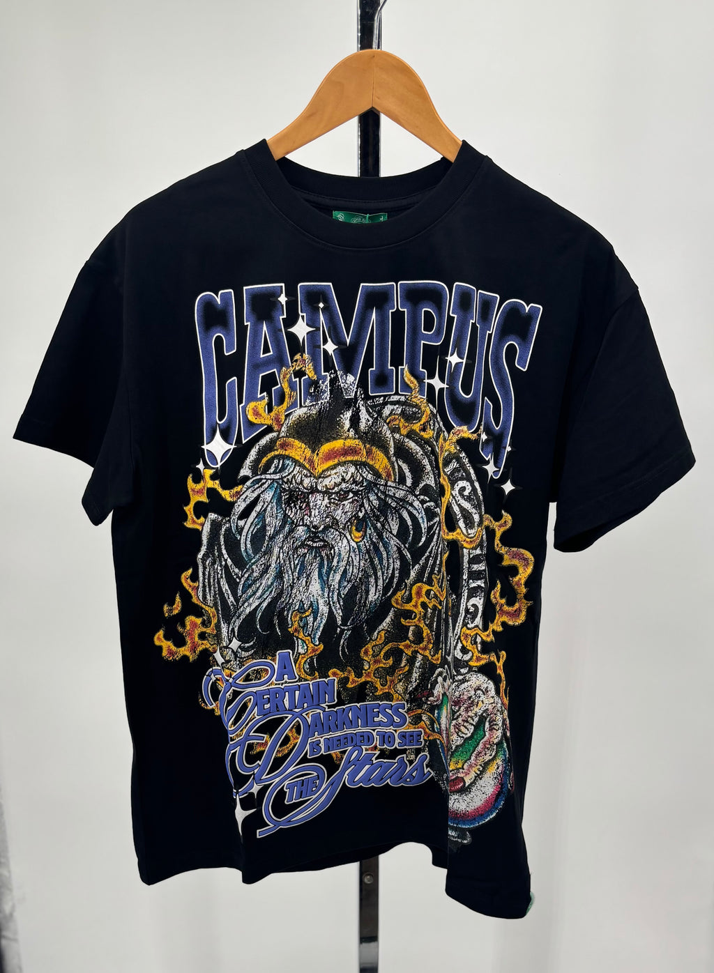 Campus Stargazer Tee Blk
