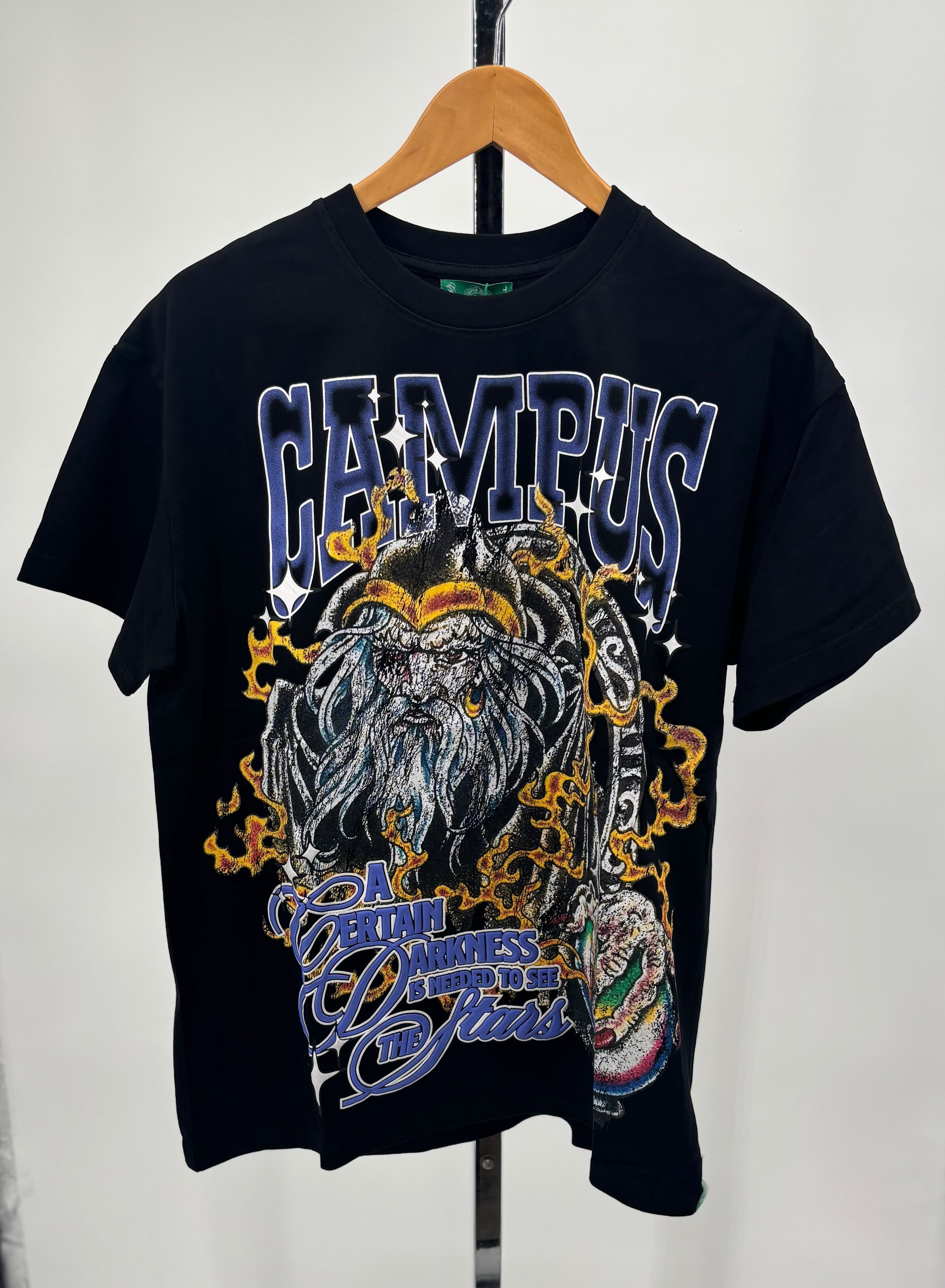 Campus Stargazer Tee Blk