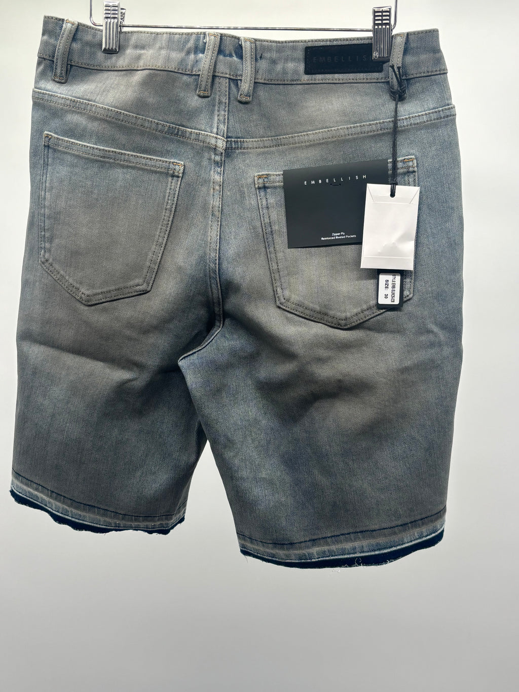Embellish Easy Shorts Med Blue