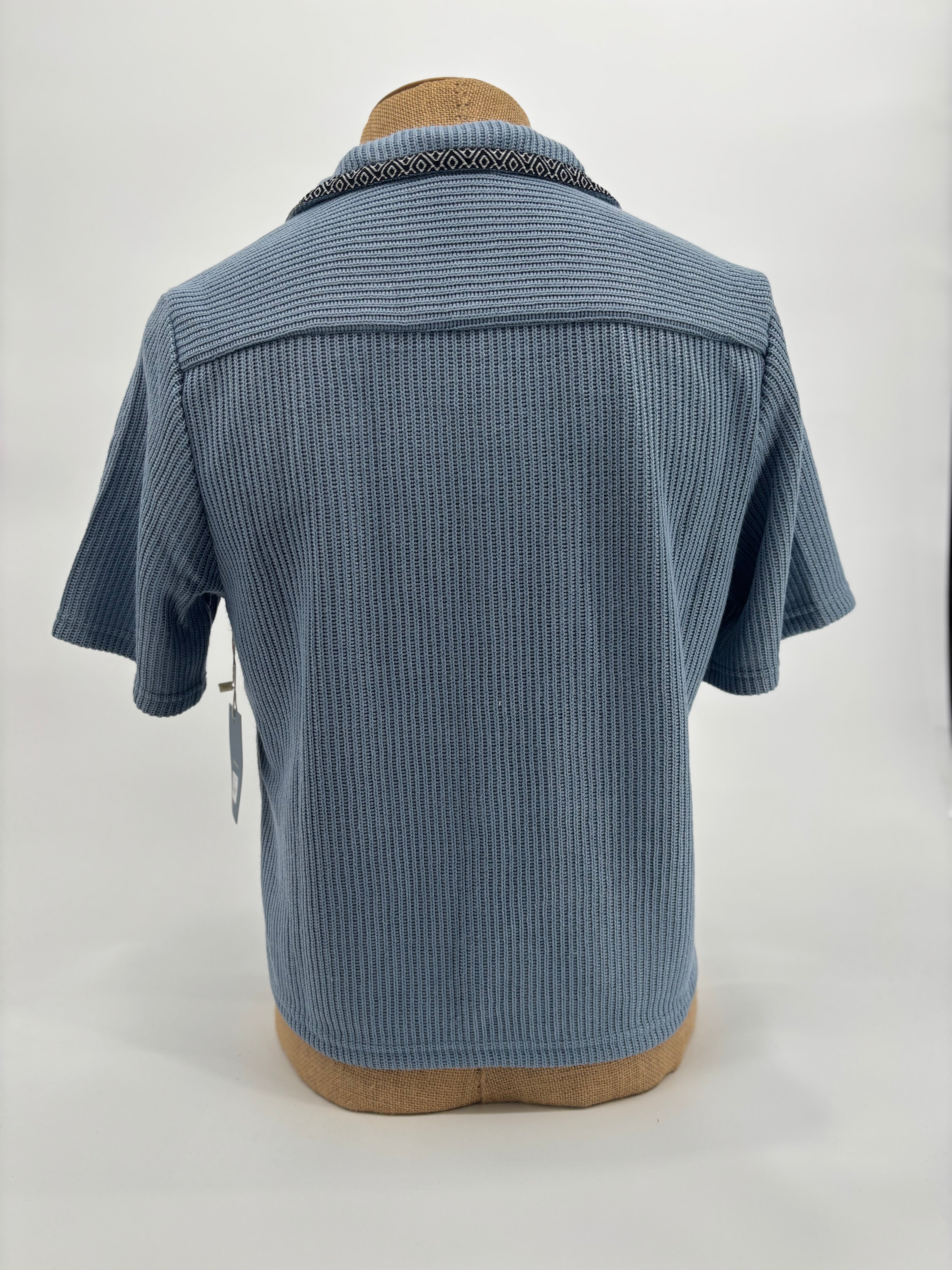 L.A. Hustler Button Up Blue
