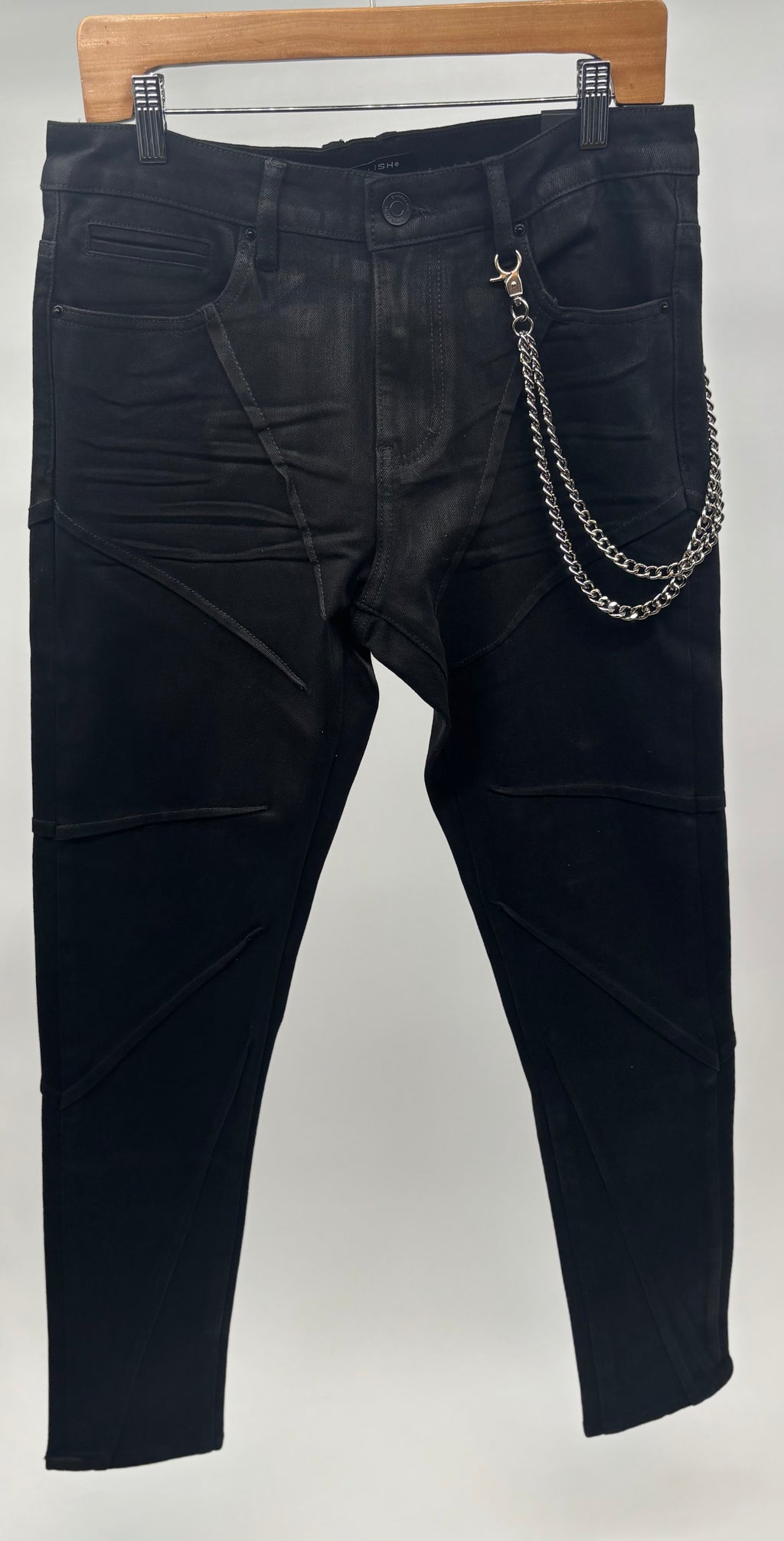 EMB Noir Denim Blk Wax