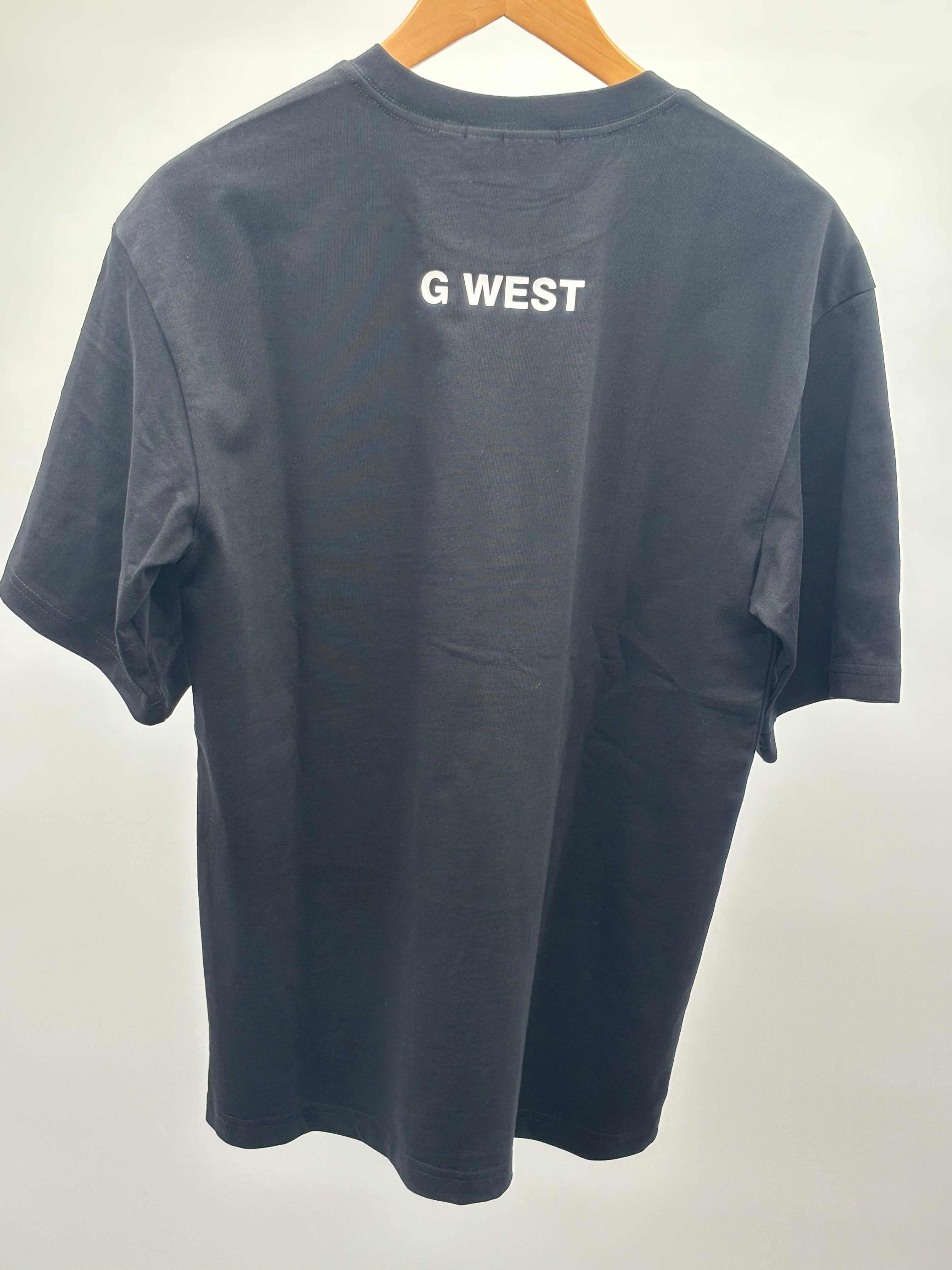 G West UFO Cowboy Tee Blk