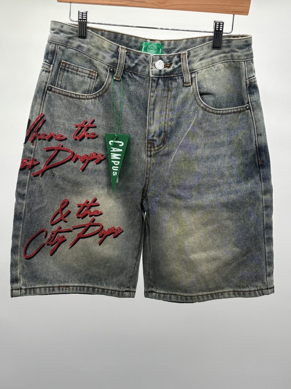 Campus Friday Denim Jort Sand