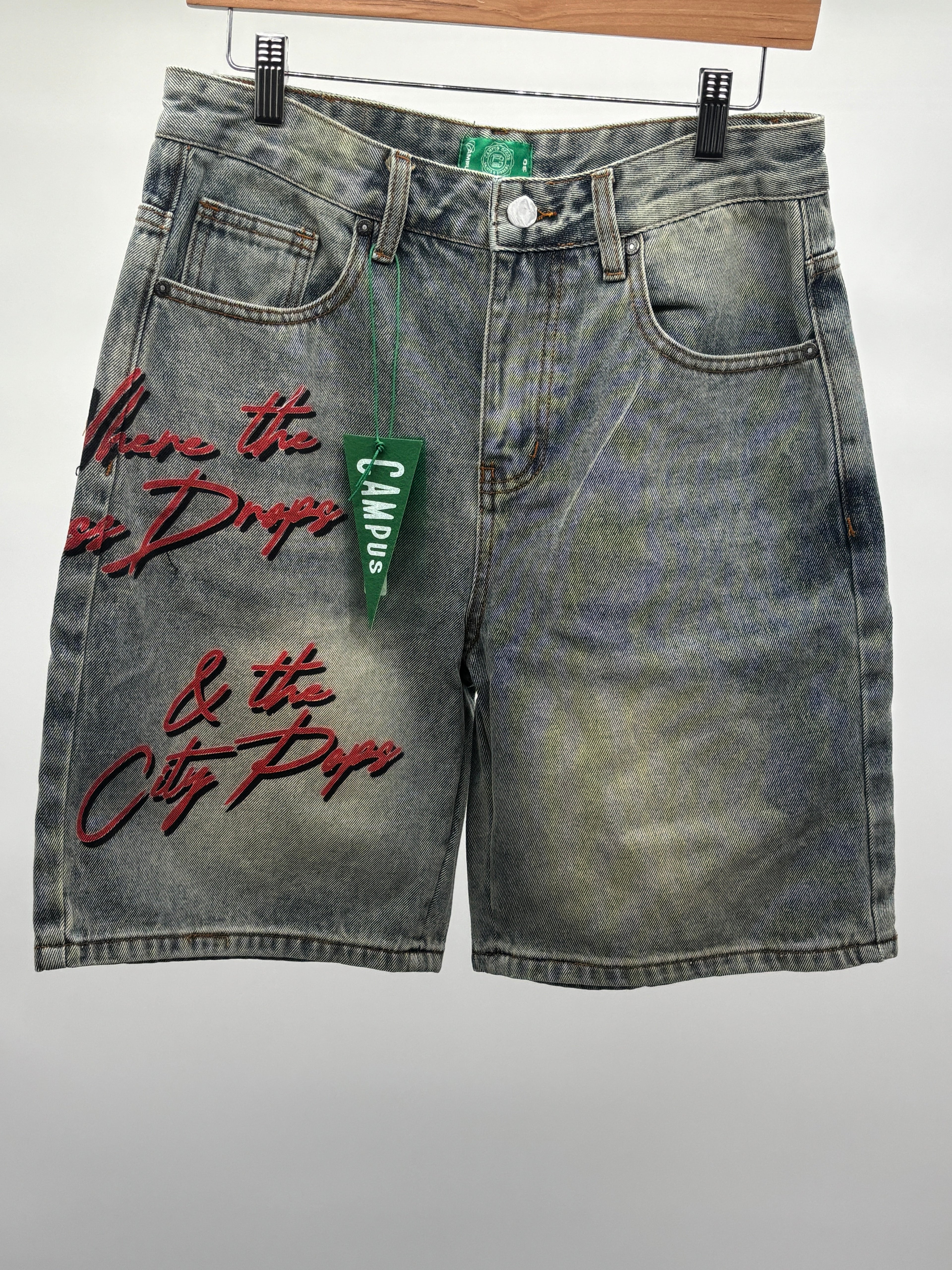 Campus Friday Denim Jort Sand