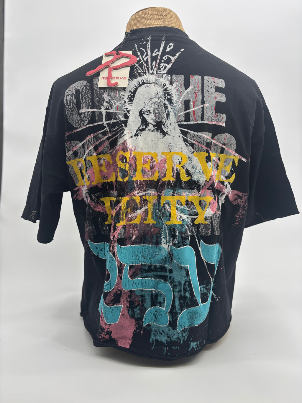 Reserve Skully Tee Blk