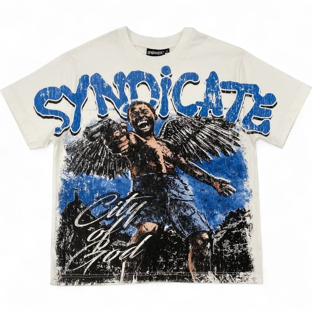 Syndicate Little Dice Tee White