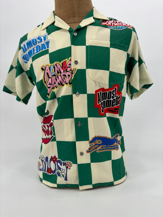 ALSO Hendrix Button Up Green