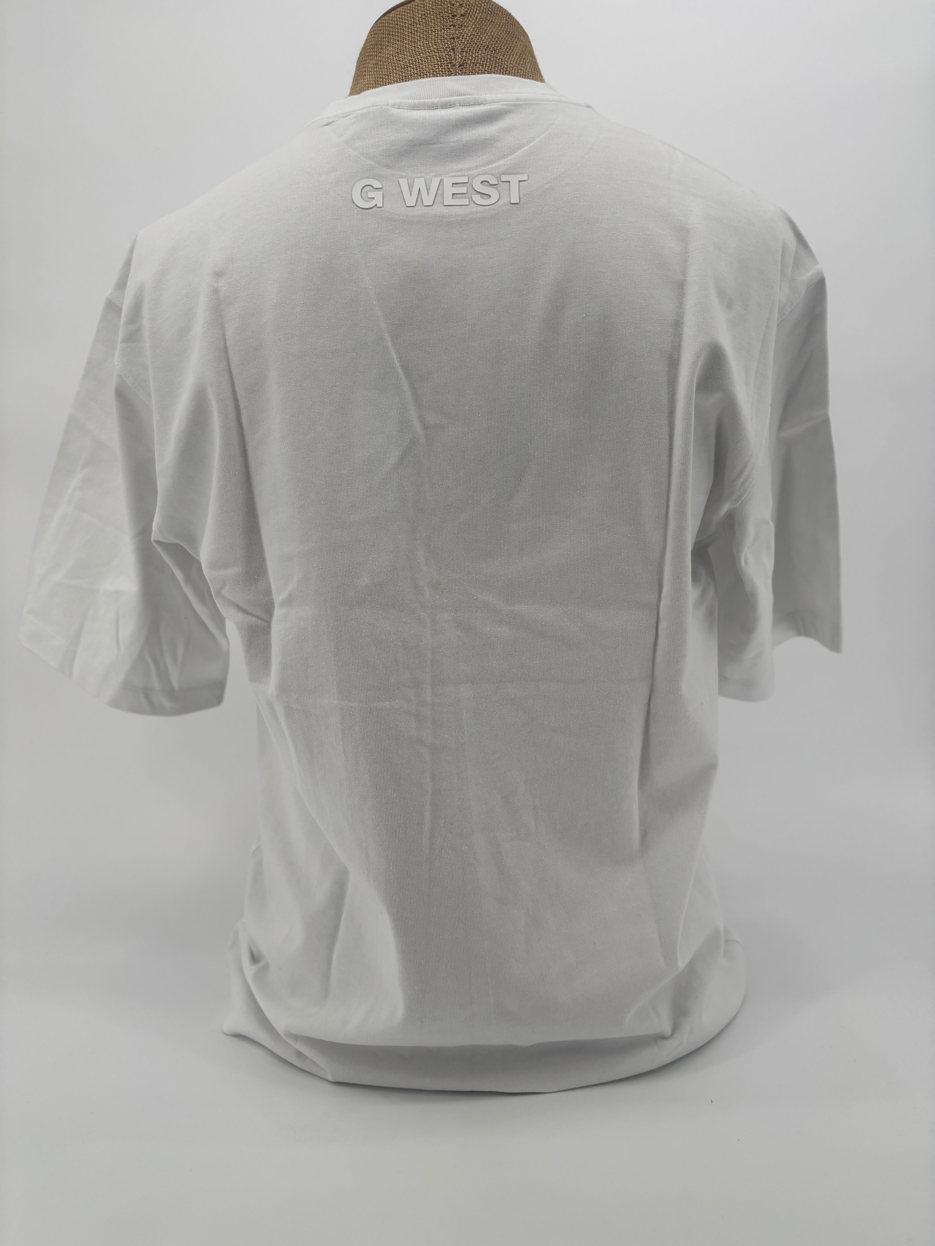 GWest Energy Tee Wht Grey