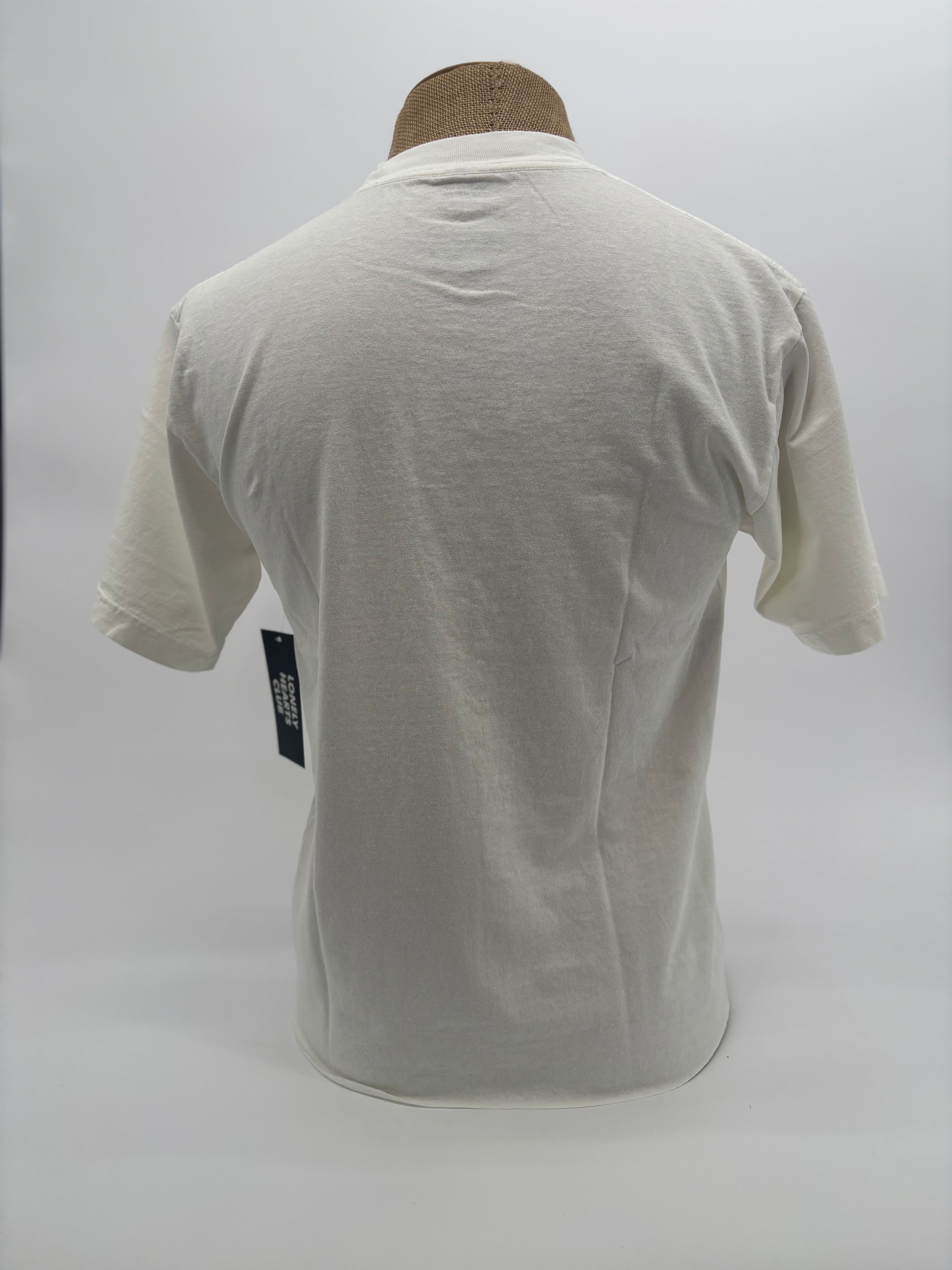 LHC Crossbones Cropped Tee Off Wht