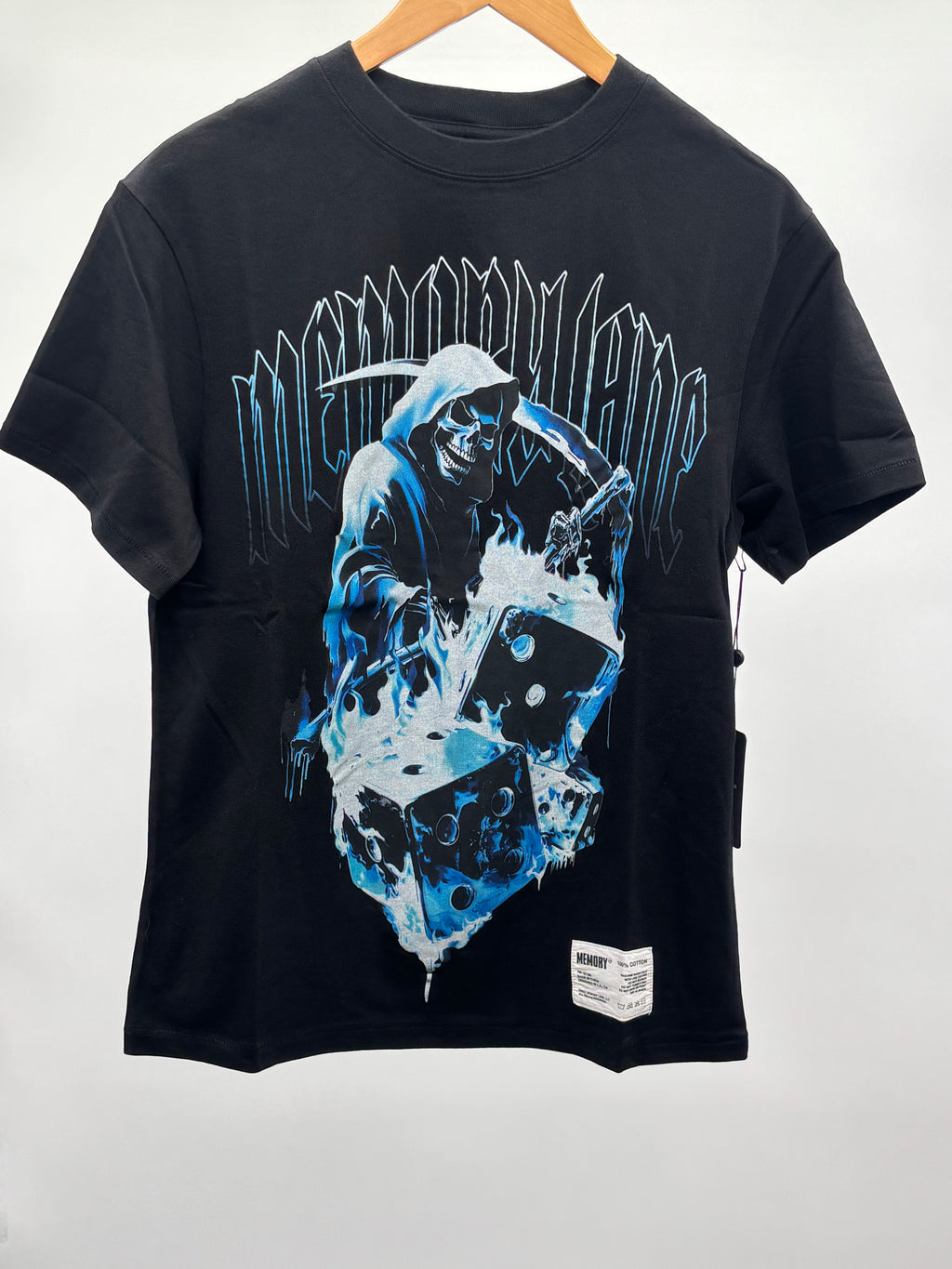 Memory Lane Loaded Dice Tee Blk