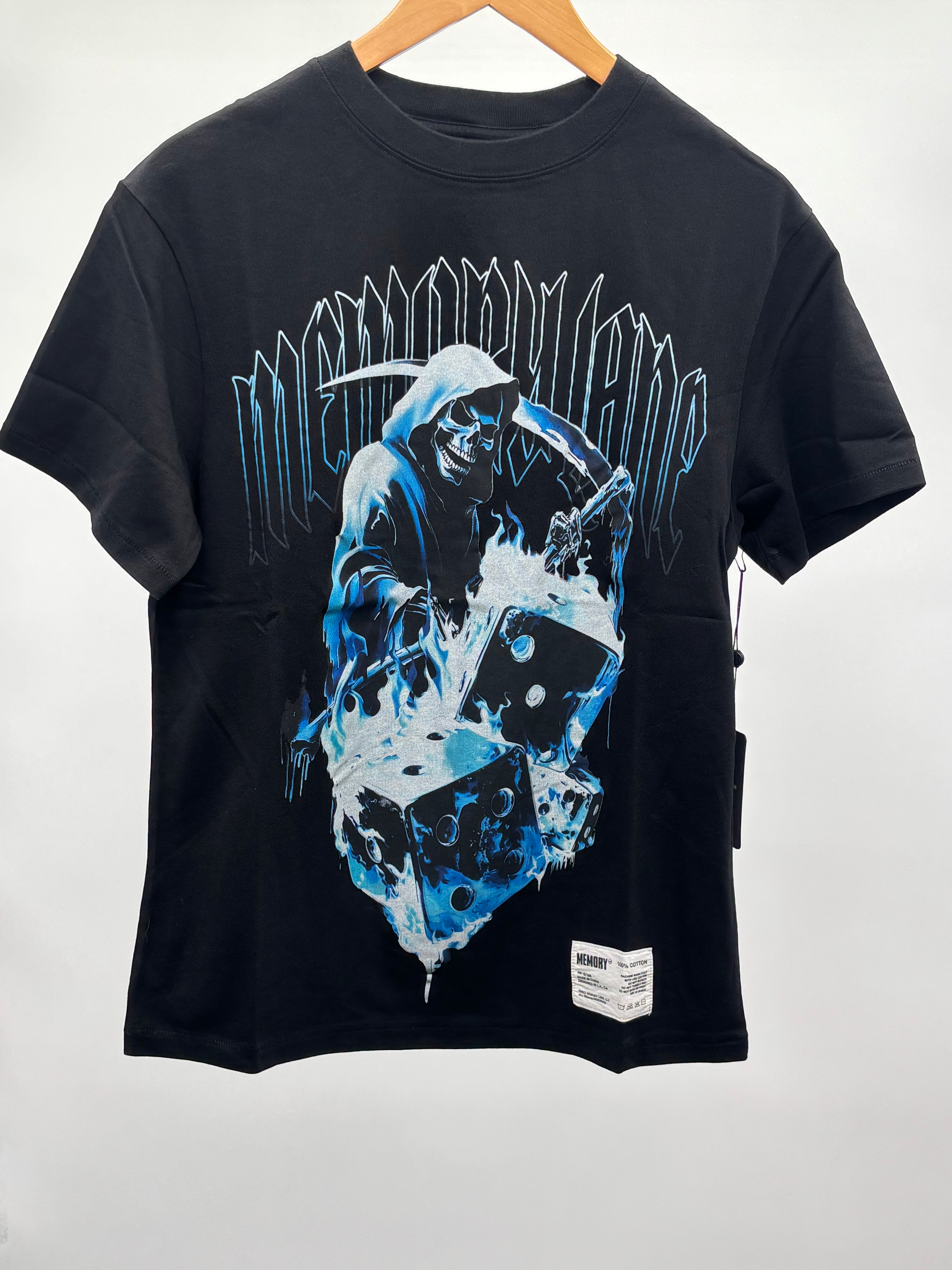Memory Lane Loaded Dice Tee Blk