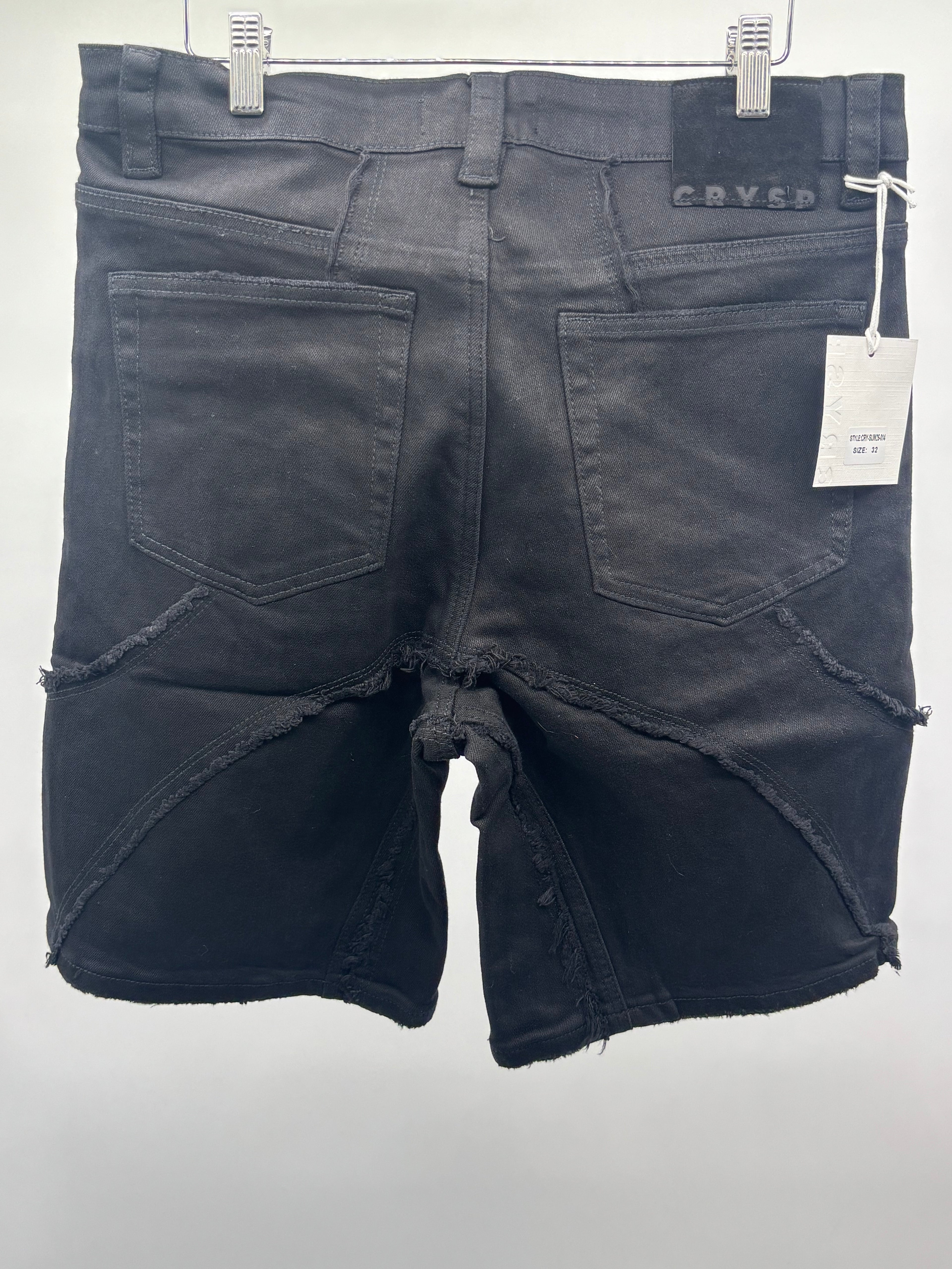 Crysp Rigged Shorts Black