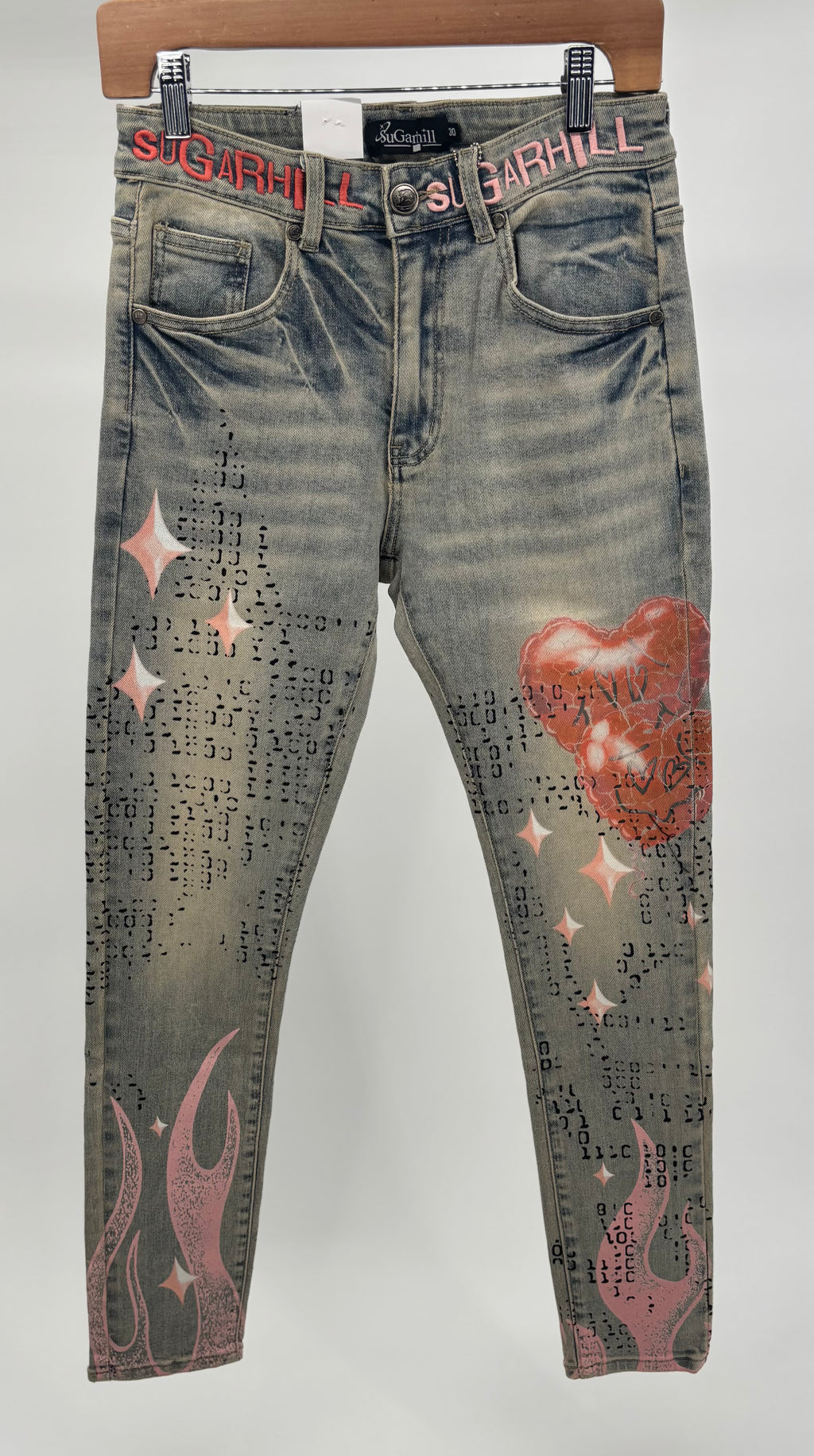 S.H. Disco Skinny Jeans Blue Wheat