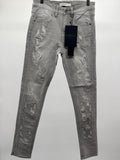KDNK Rip & Repair Jeans Grey