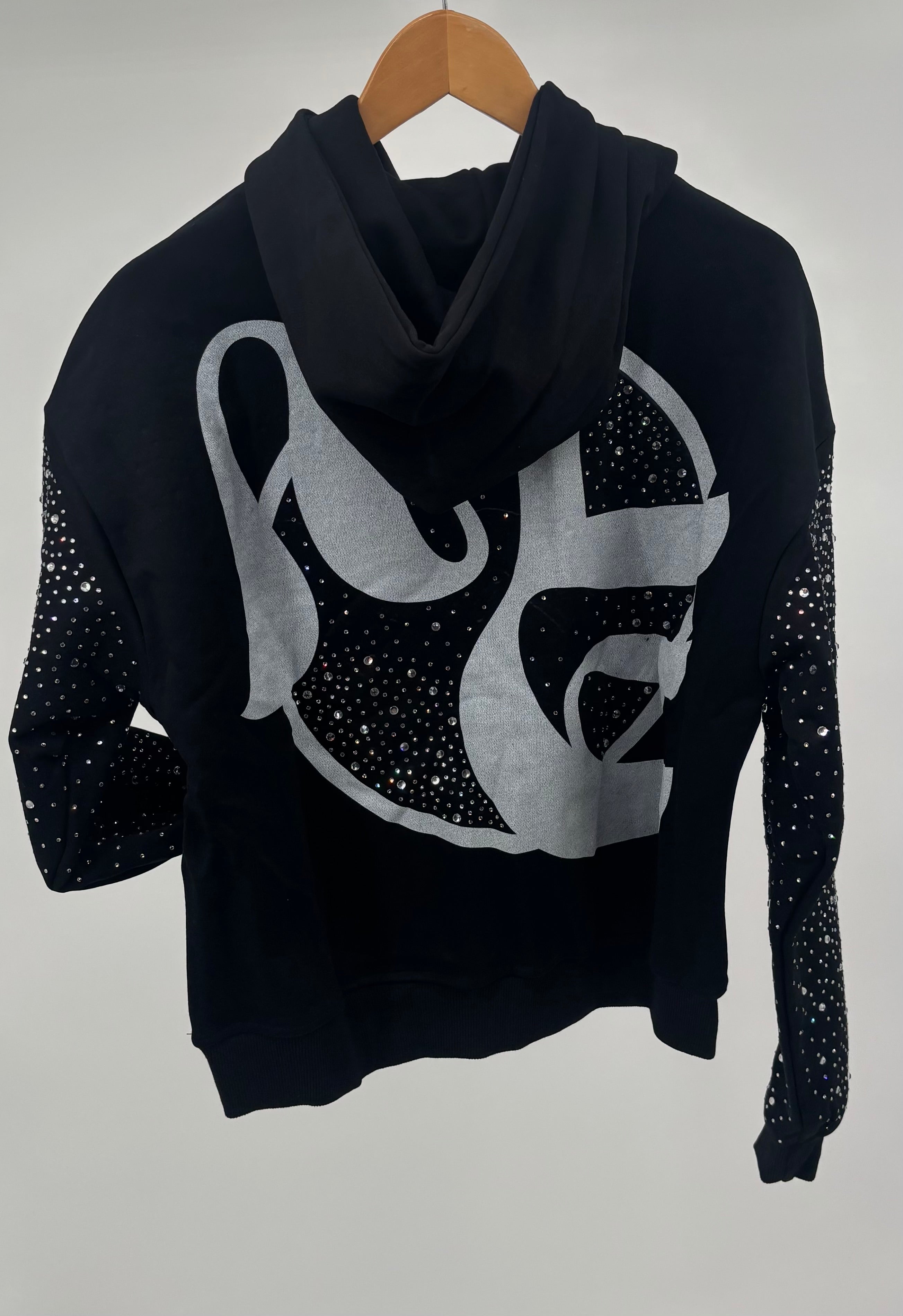 ME Fallen Angels Rhinestone Hoodie