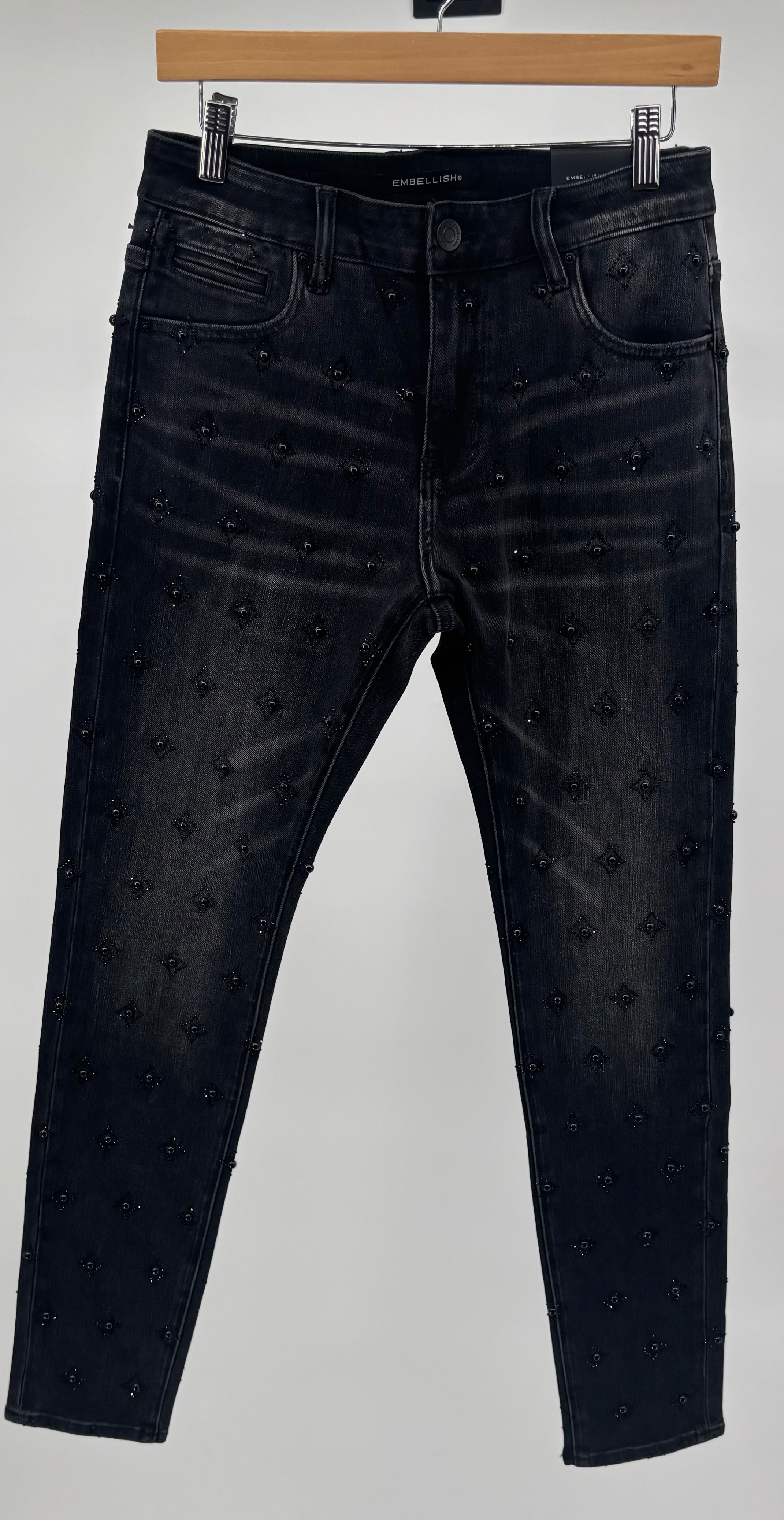 EMB Cygnus Skinny Washed Blk