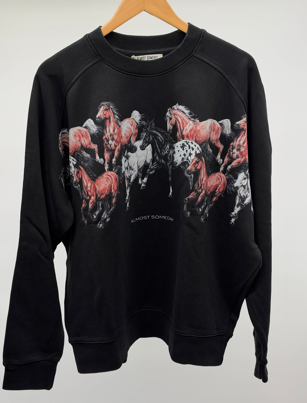 ALSO Smoke Crewneck Blk