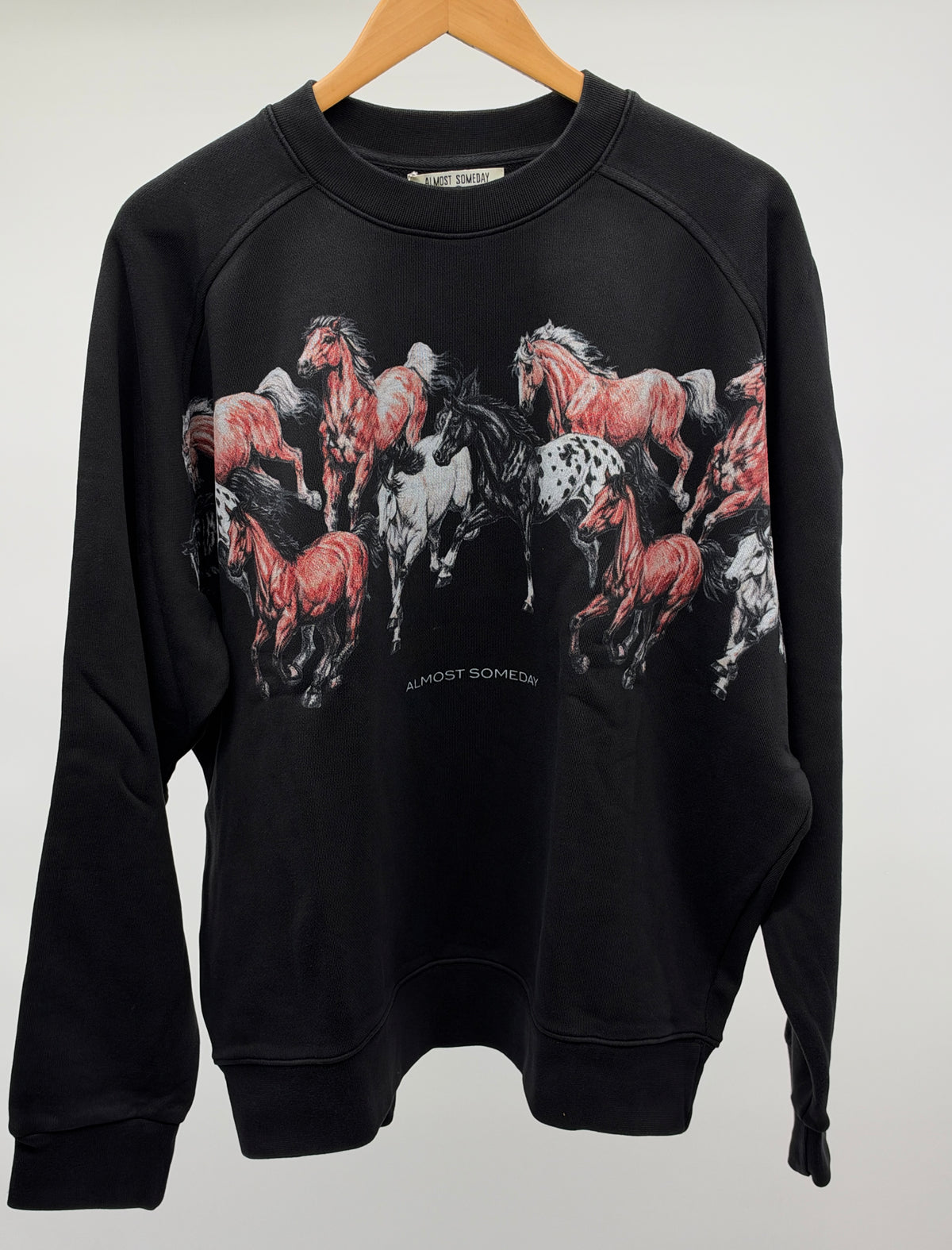 ALSO Smoke Crewneck Blk