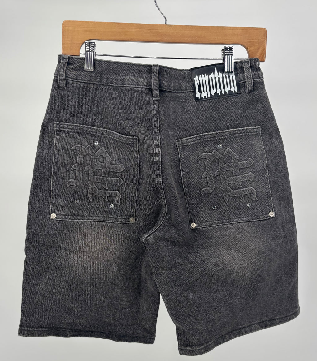 ME Paisley Shorts Blk