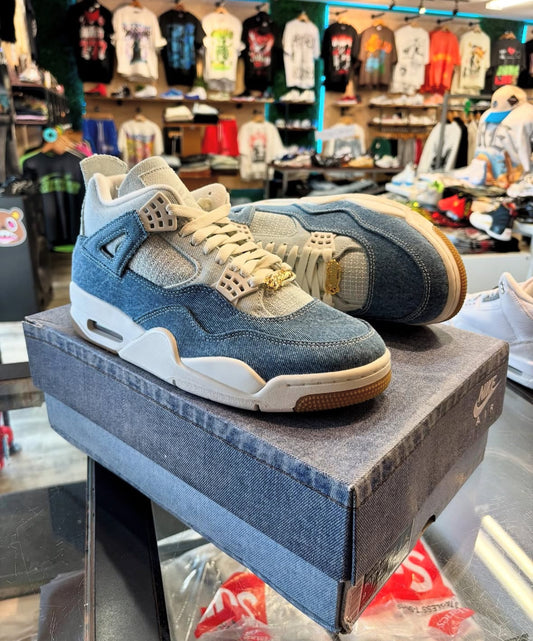 Jordan 4 Retro Denim Worn Blue