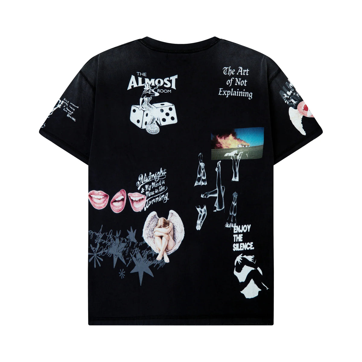 Almost Someday Gallery Tee Black