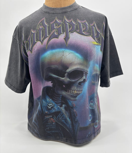 Godspeed Man In Mirror Tee Grey