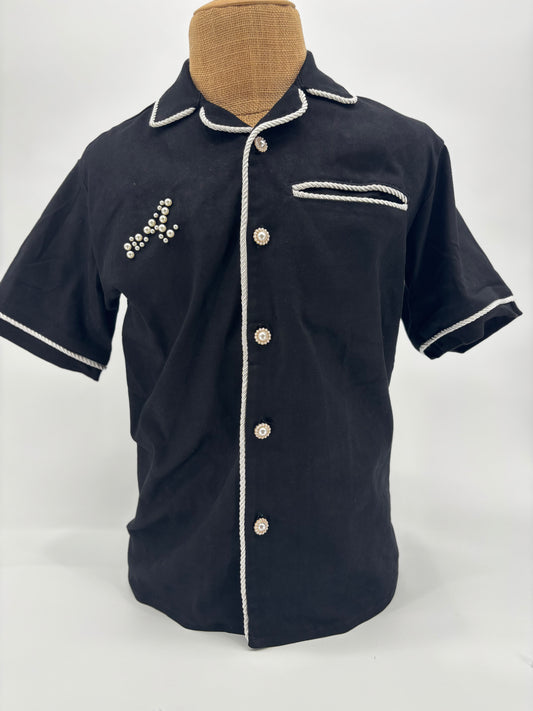 ALSO Belfort Button Up Blk