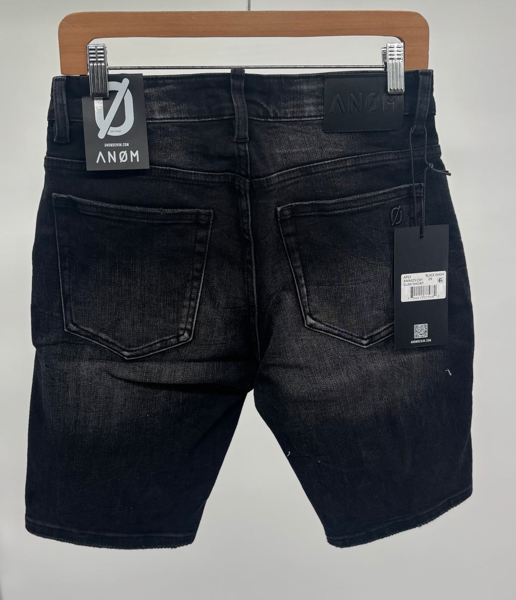 Anom Apex Shorts Blk Wash