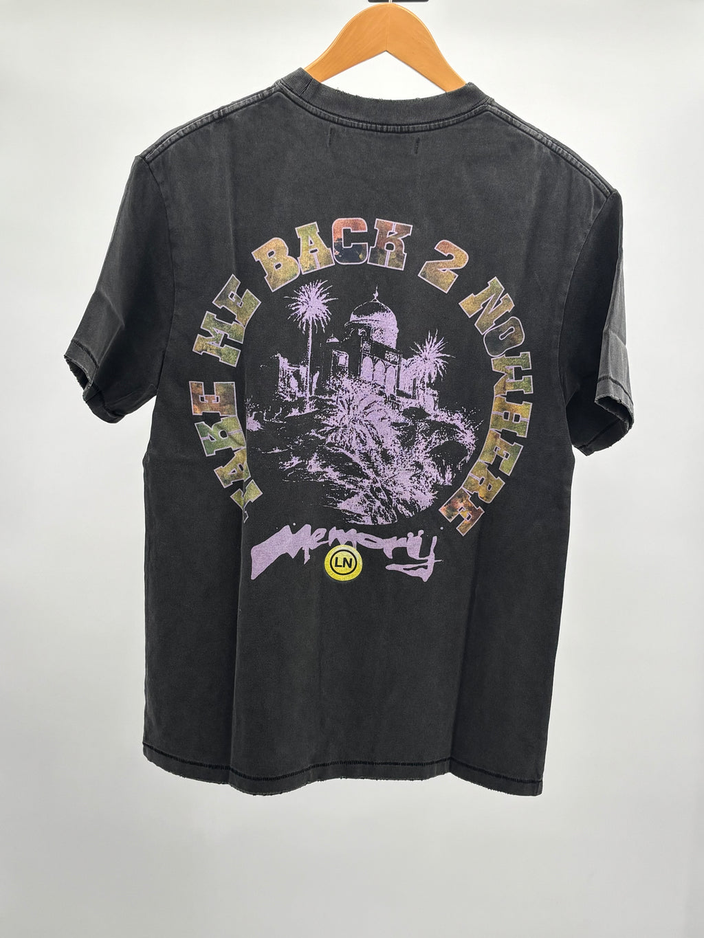 ML Graffiti Tee Vntg Blk