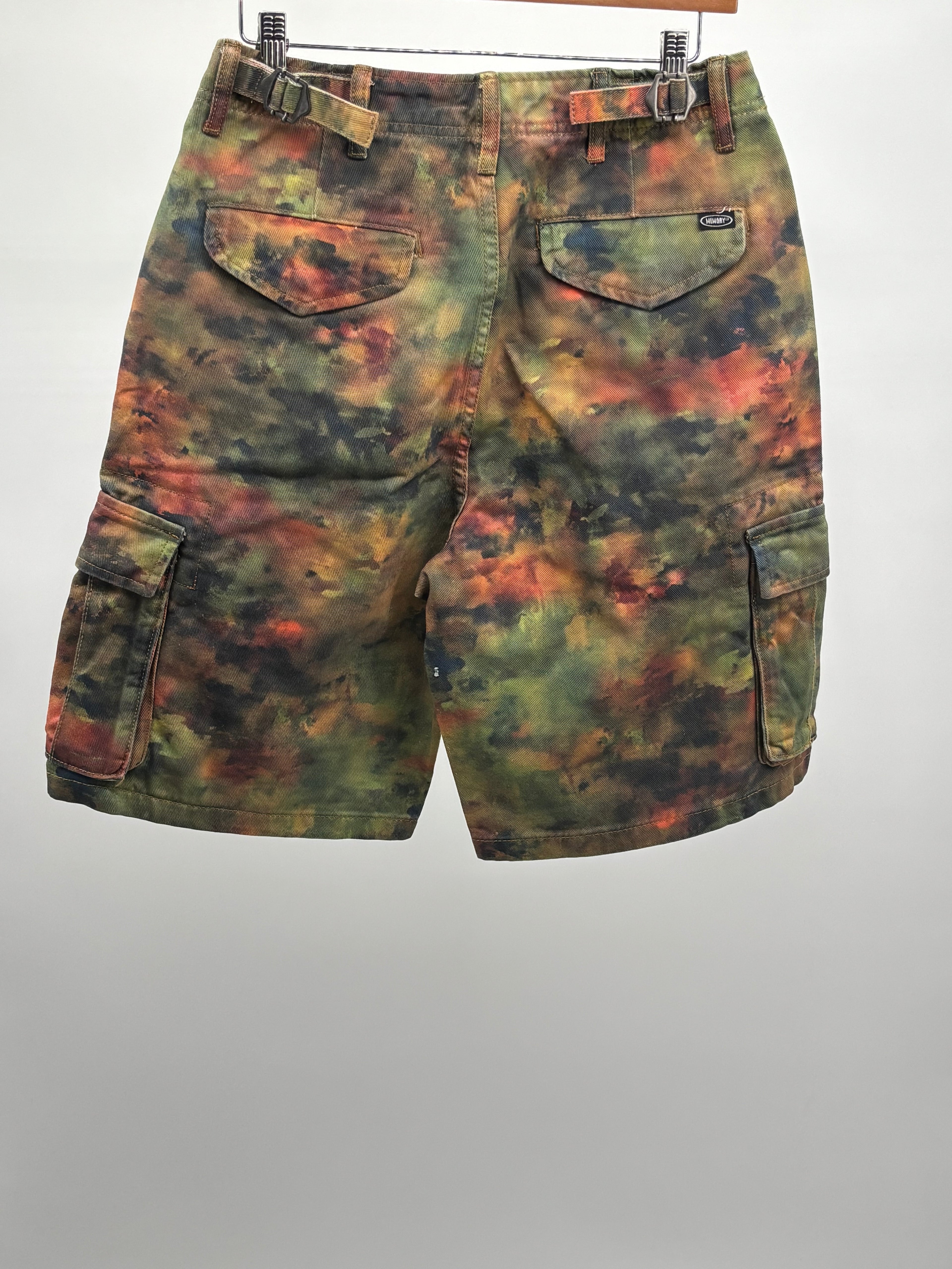 ML Graffiti Cargo Short Olive