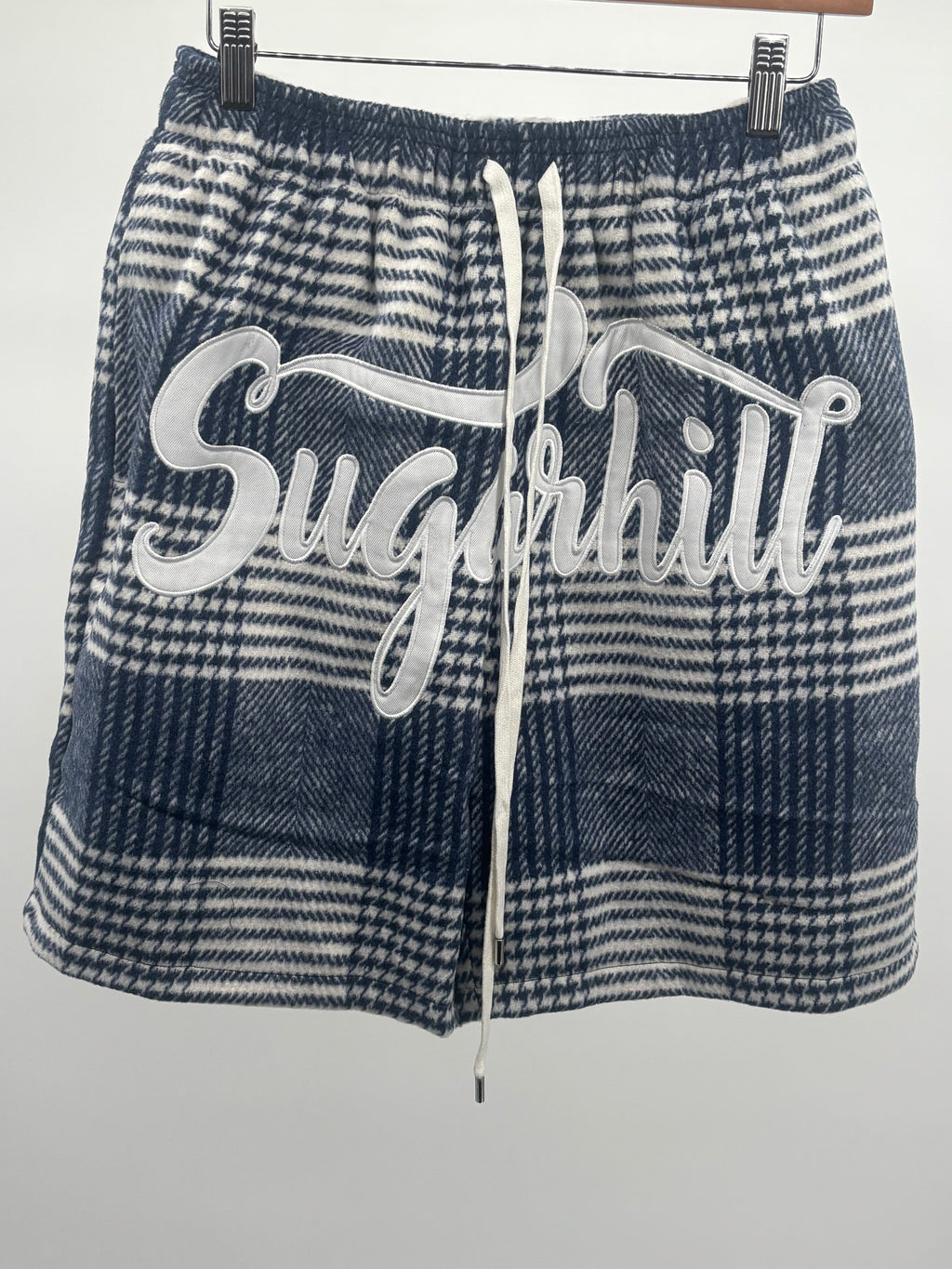 SH Duster Shorts Blue Plaid