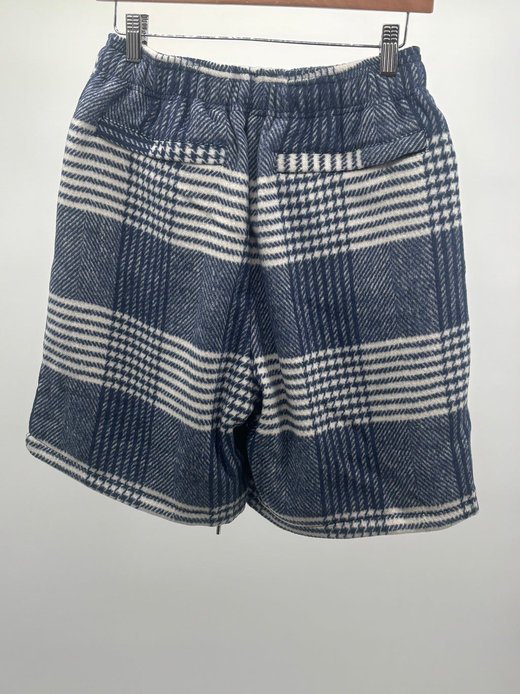 SH Duster Shorts Blue Plaid