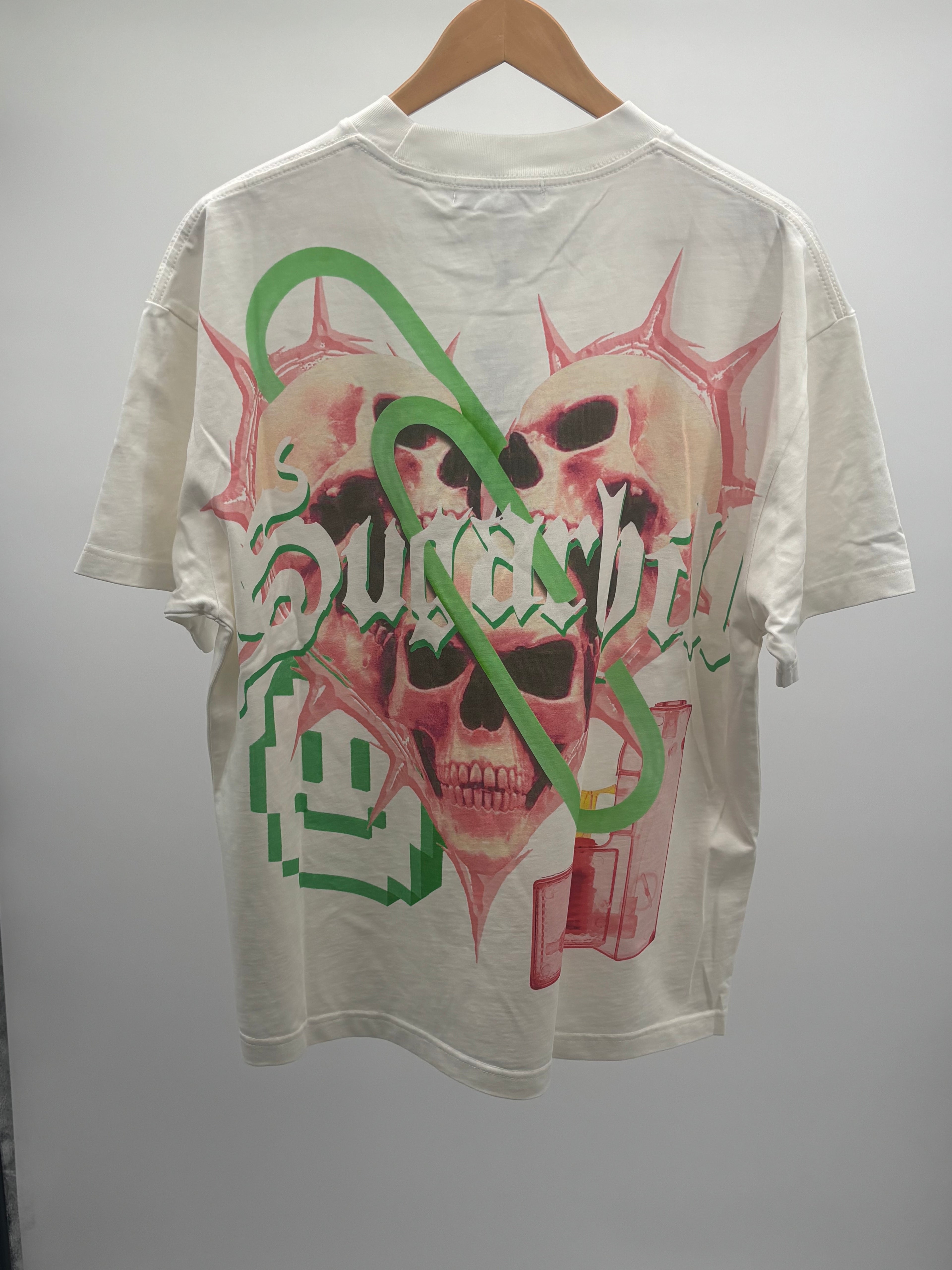 SH Paperclip Tee White