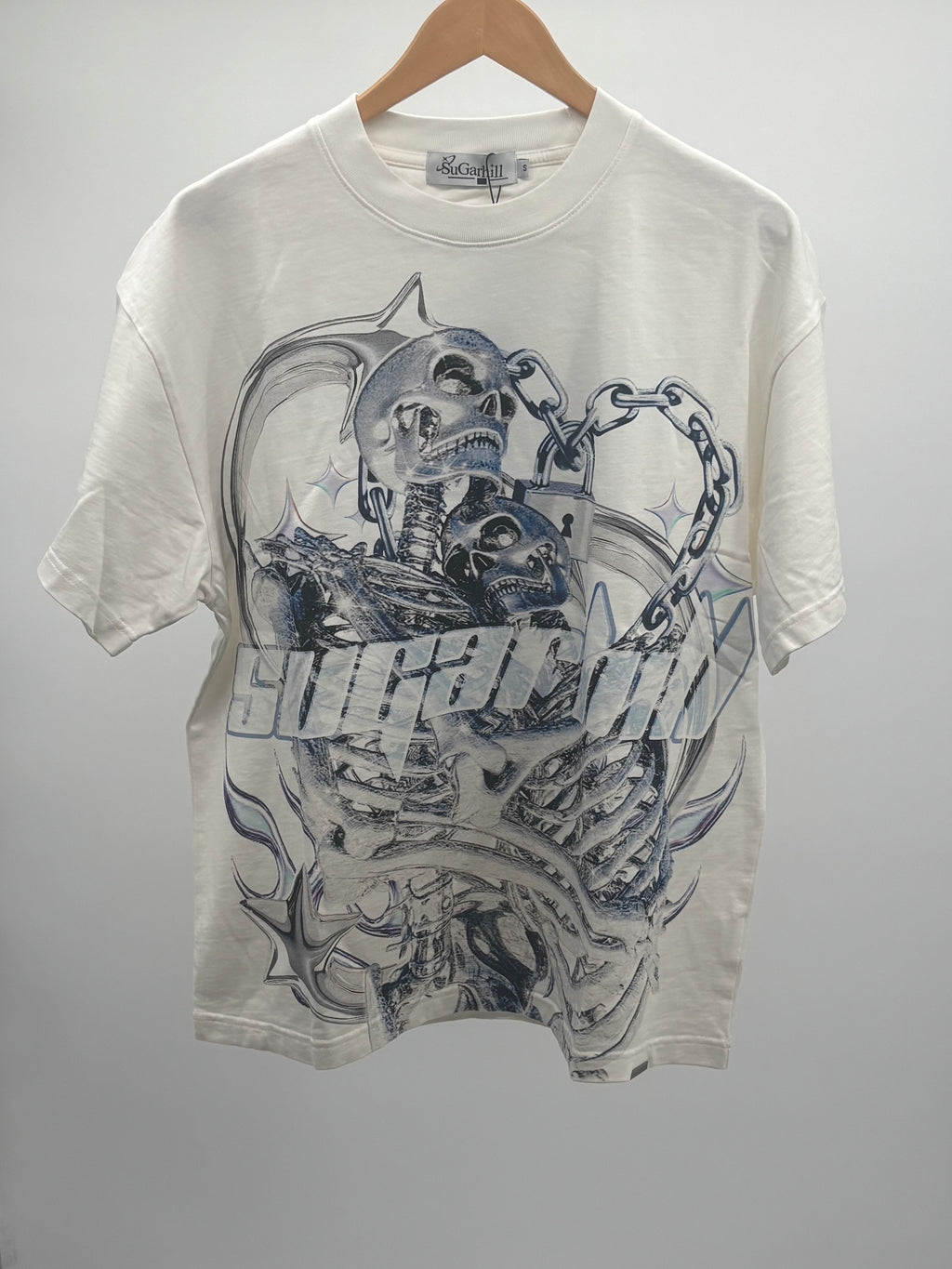 SH Star Death Tee White