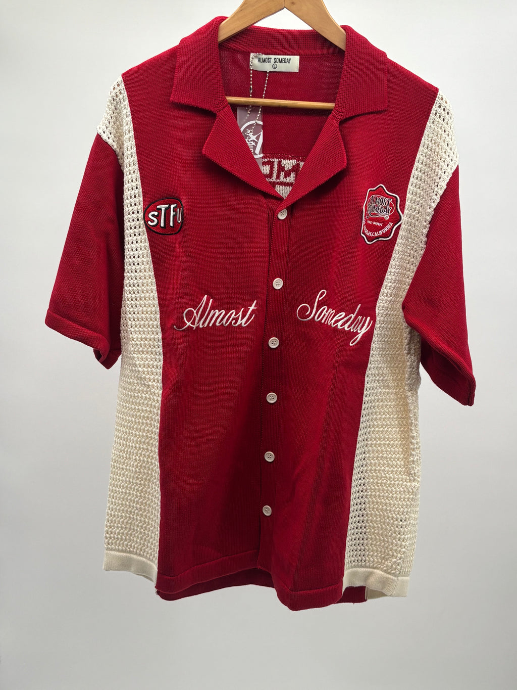 ALSO Formula Knit Shirt Red