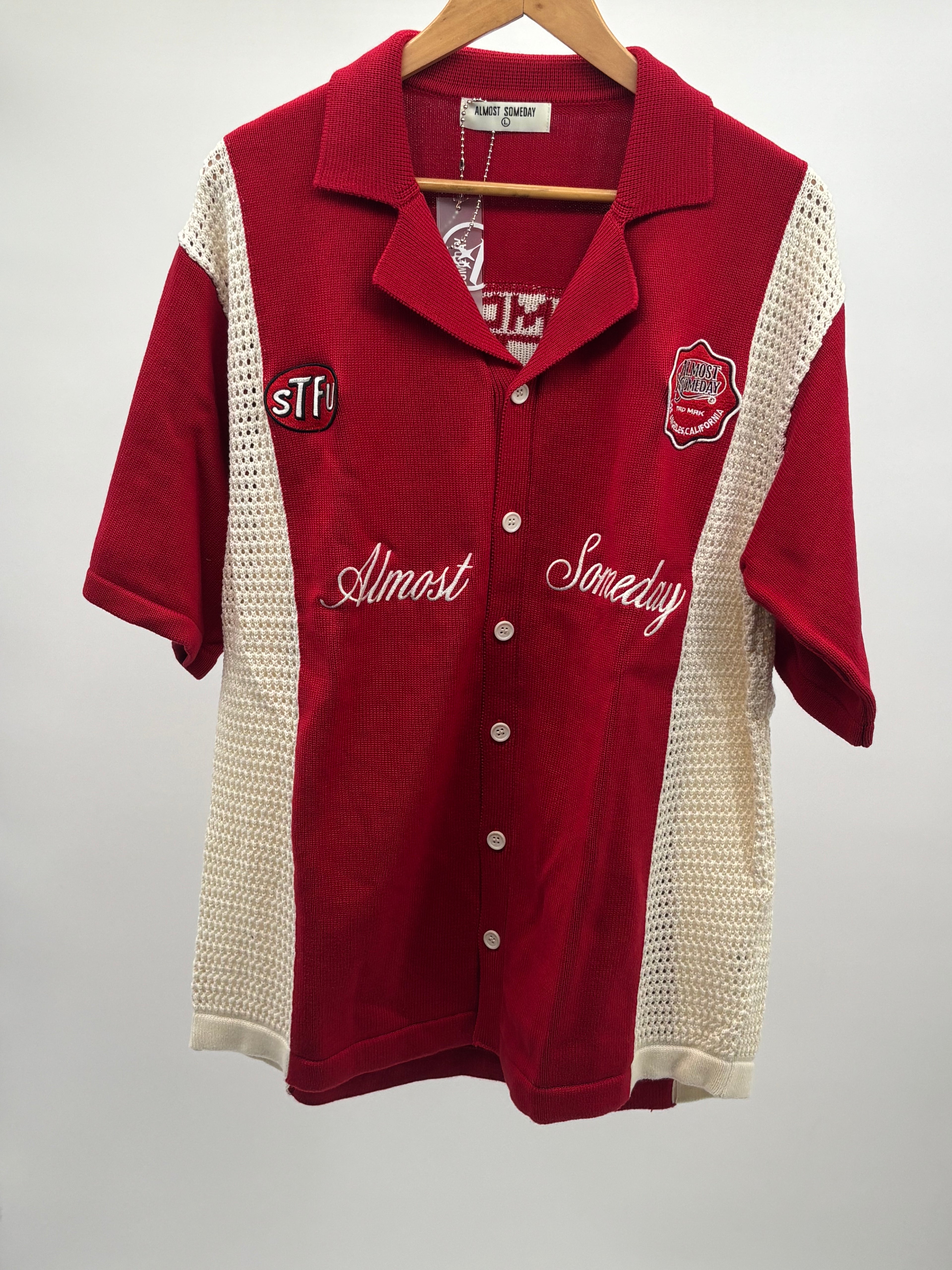 ALSO Formula Knit Shirt Red