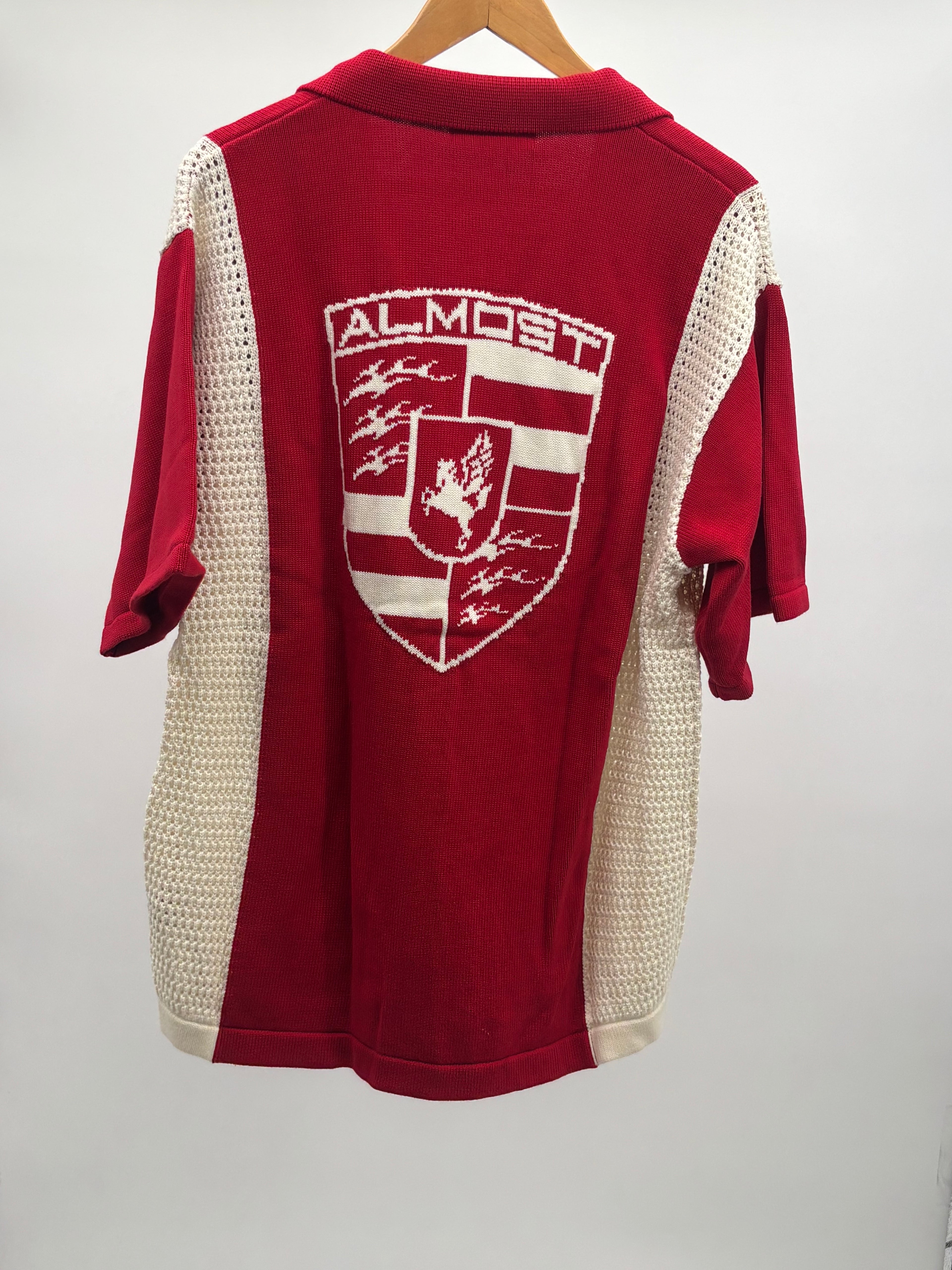 ALSO Formula Knit Shirt Red