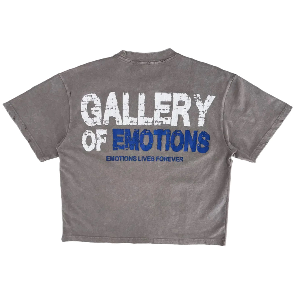 Mixed Emotions Grey Gallery Tee