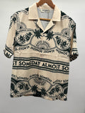 ALSO Habana Button Up Green