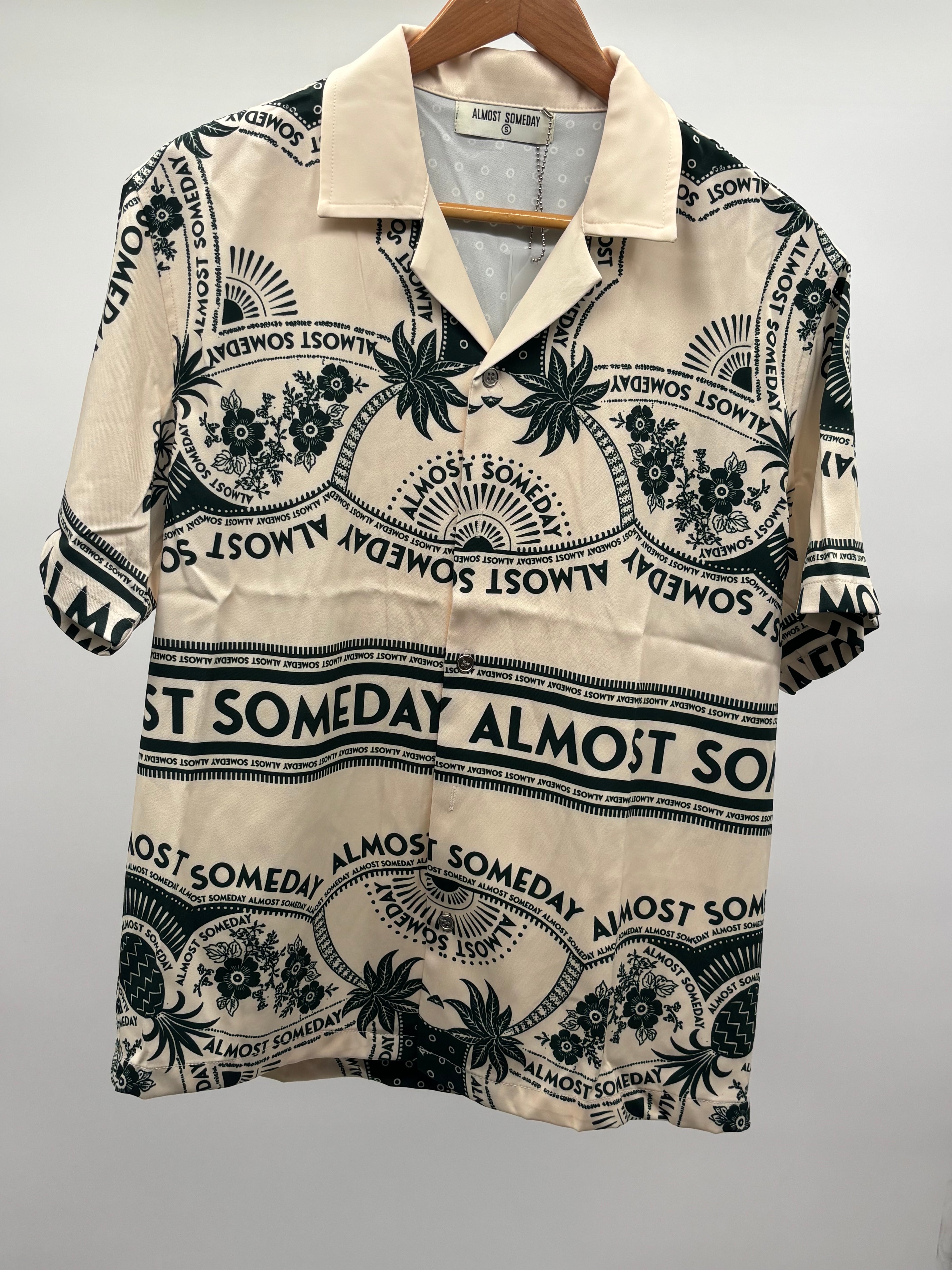 ALSO Habana Button Up Green