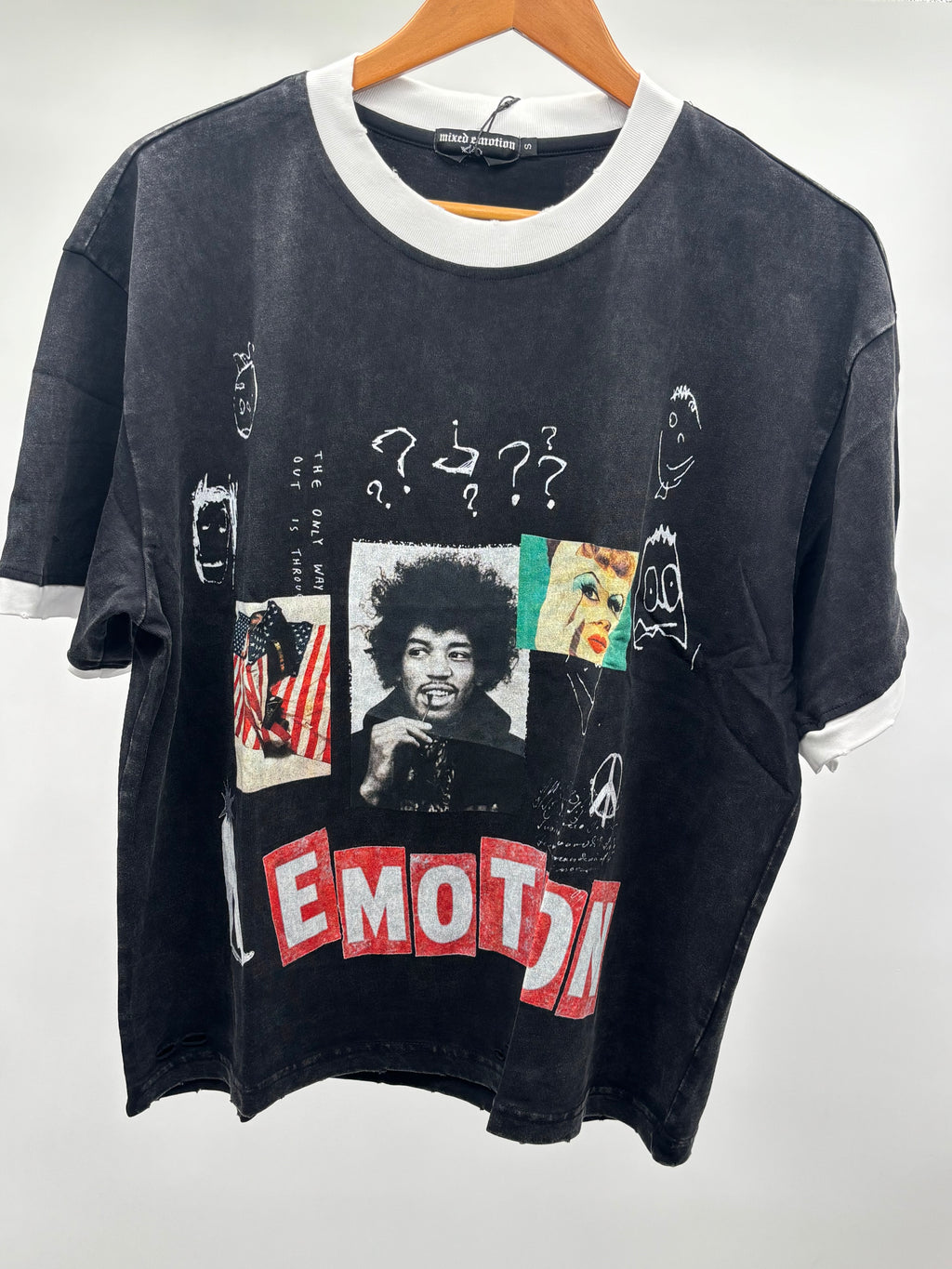 M.E Static Tee Black