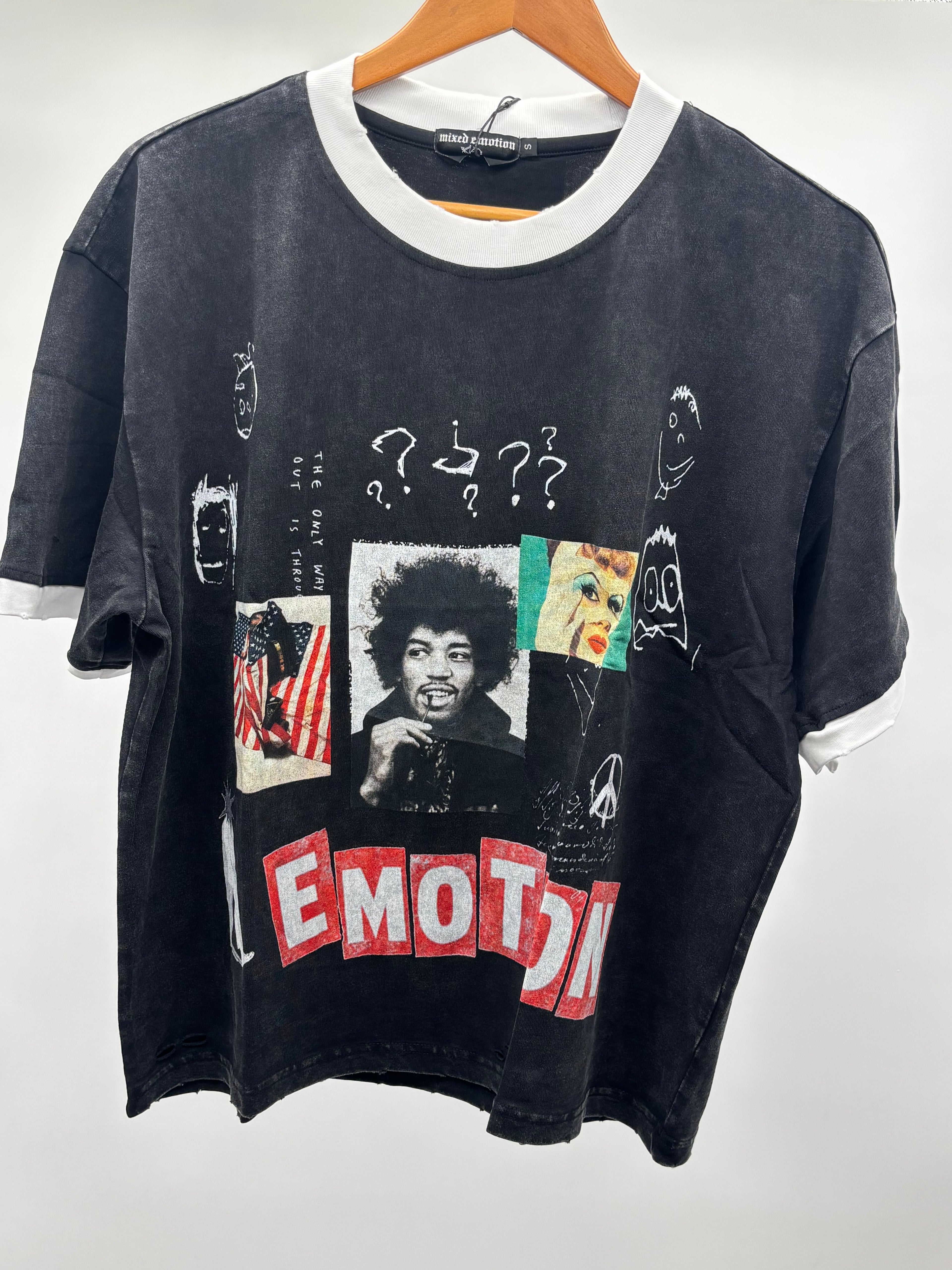 M.E Static Tee Black