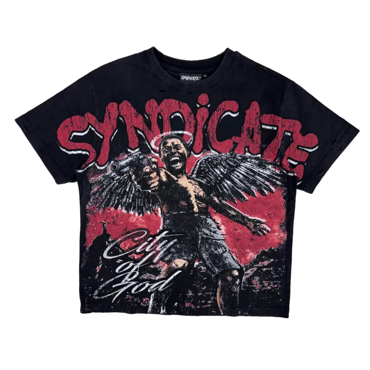 Syndicate Little Dice Tee Blk Wash